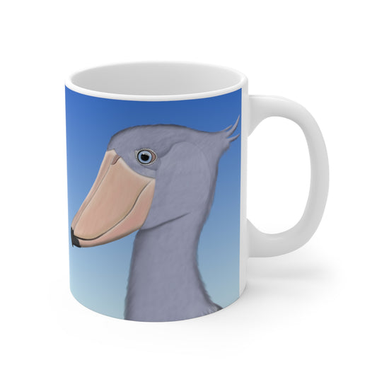Shoebill Bird Ceramic Mug 11oz