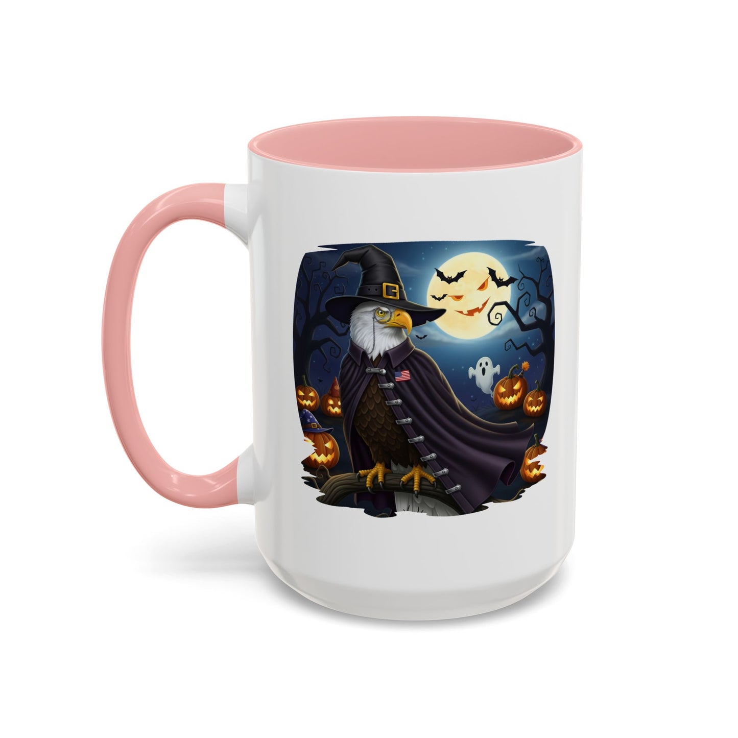 Bald Eagle Halloween Bird Mug - A Spooky & Funny Halloween Cup