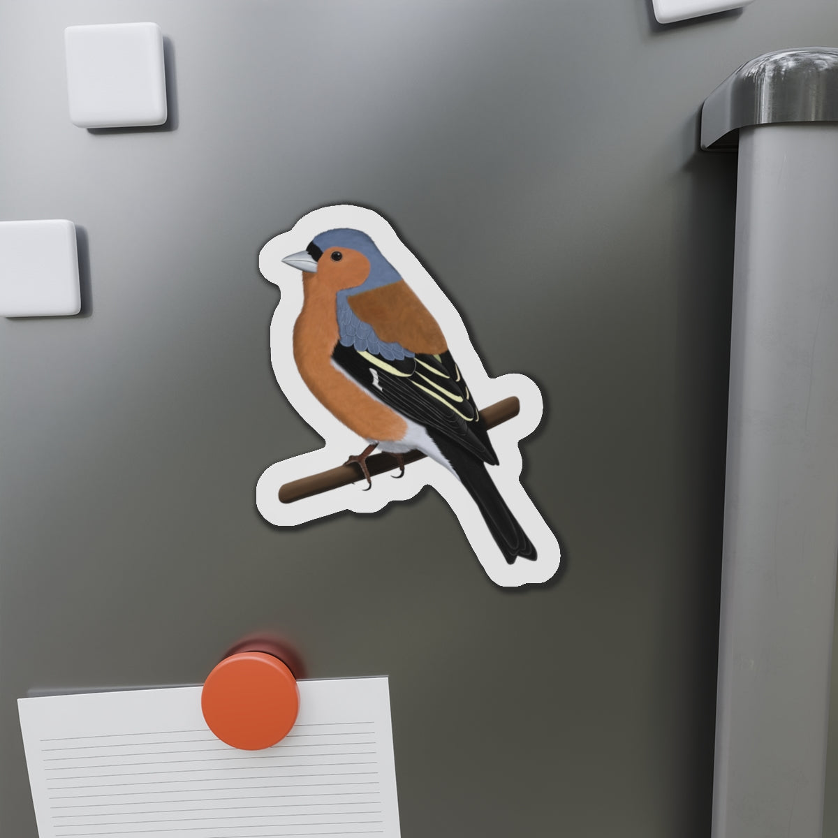Finch Home Decor on bird magnet background