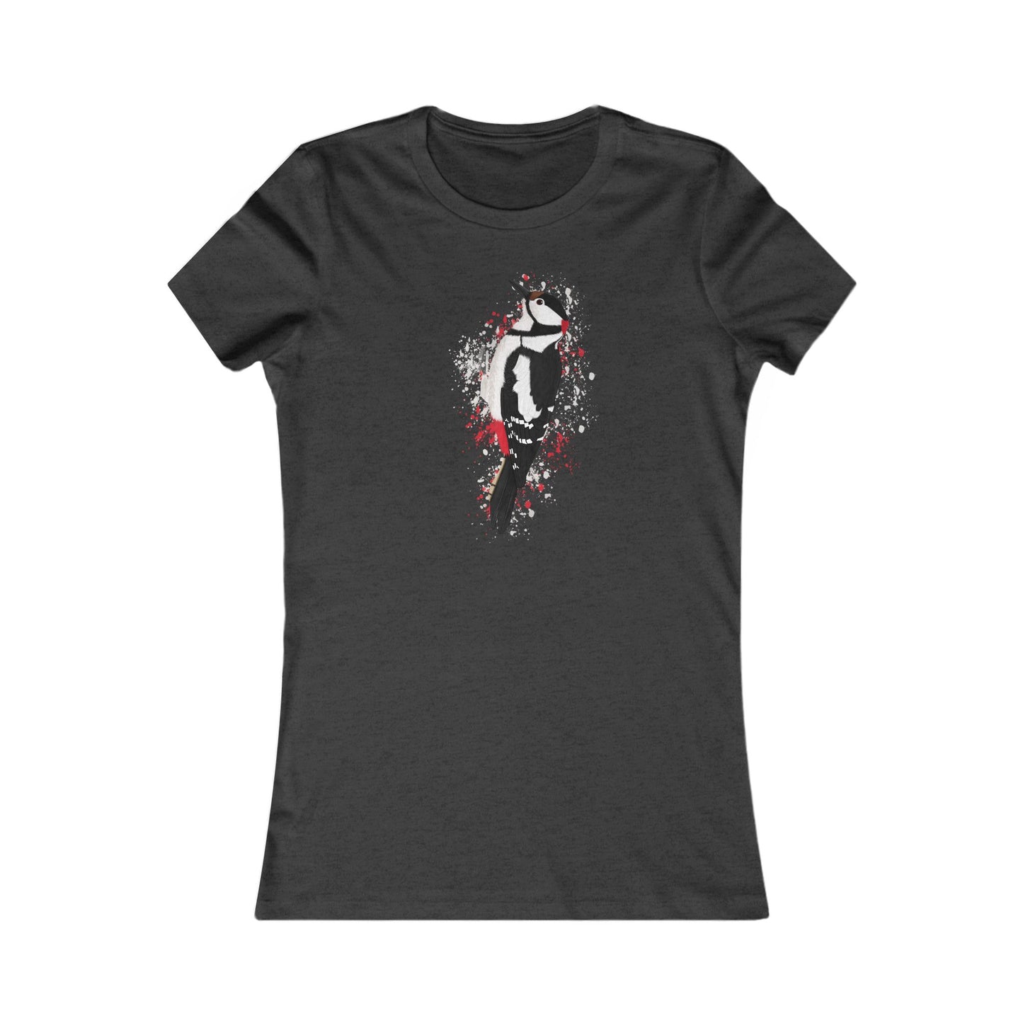 Buntspecht Vogel Frauen T-Shirt für Vogelfreundinnen