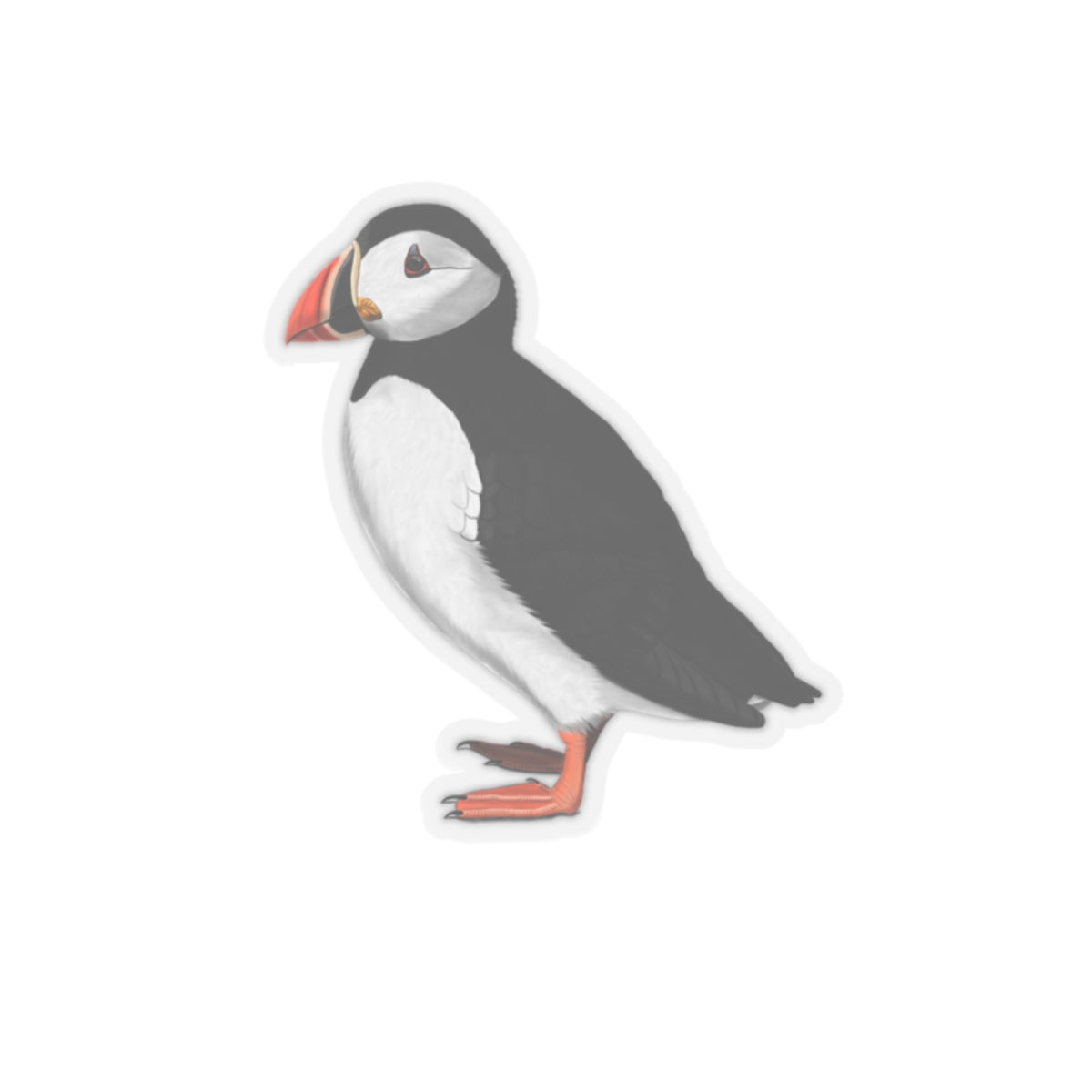 Puffin Bird Kiss-Cut Sticker - jz.birds