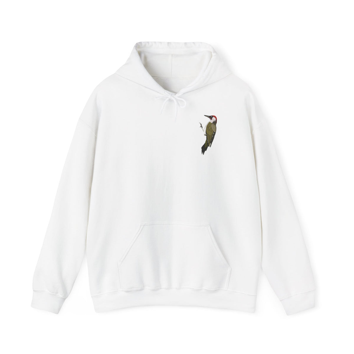 Grünspecht Kapuzenpullover – artistic apparel und casual outerwear Stil