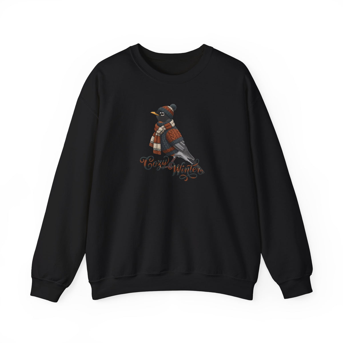 American Robin Cozy Sweatshirt – Animal Lover Gift, Avian Enthusiast