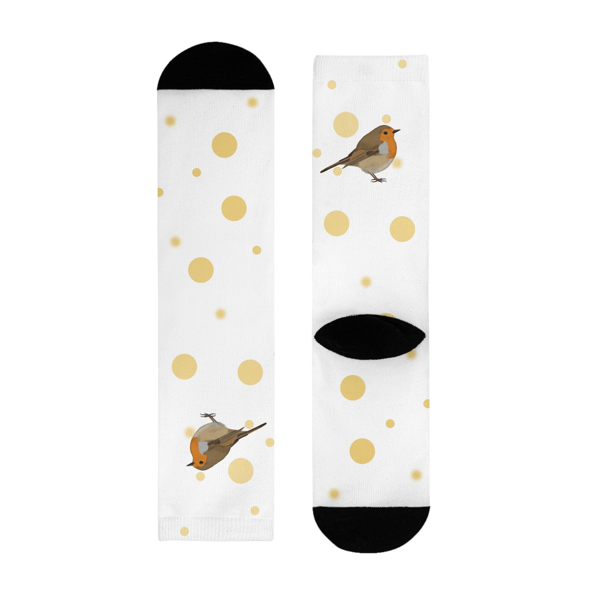 Rotkehlchen Socken – Accessories und All Over Print Stil
