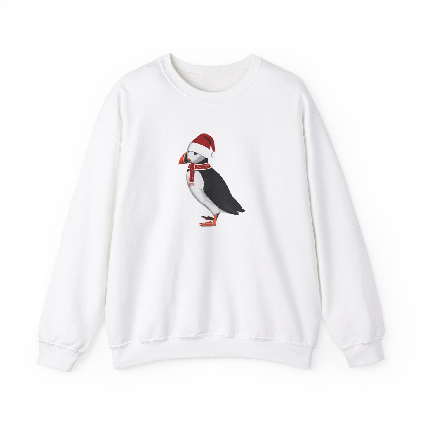Puffin Sweatshirt – christmas, Crew neck