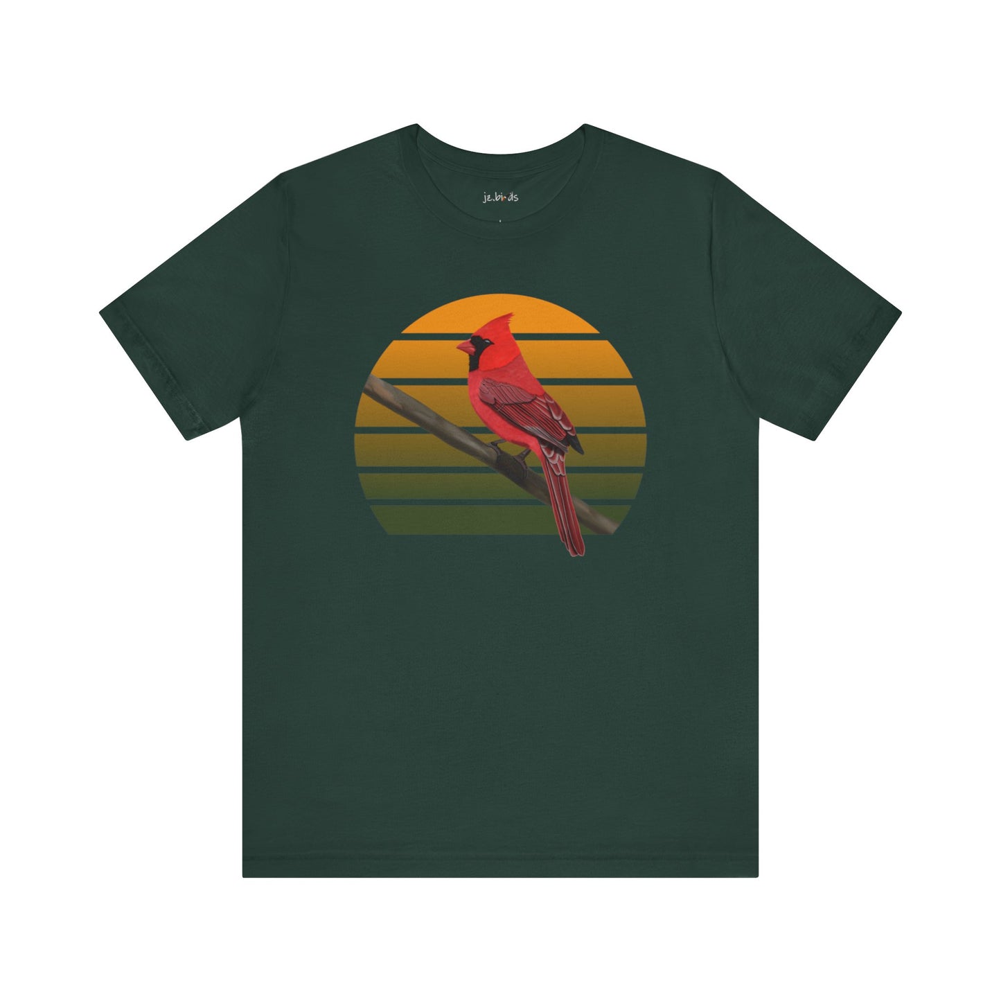 Northern Cardinal Birdwatcher Bird T-Shirt