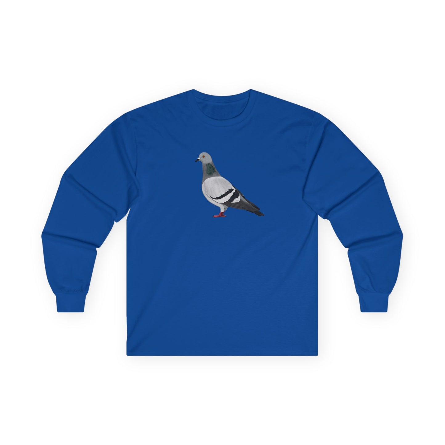 Pigeon Birding & Birdwatching Bird Cotton Long Sleeve T-Shirt