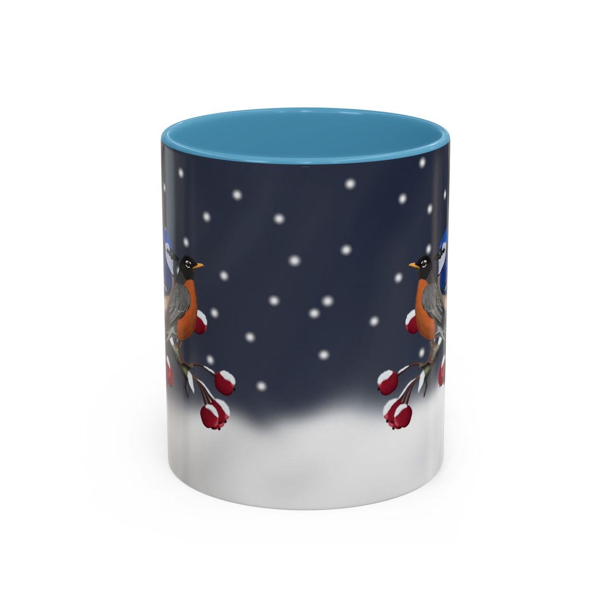 Backyard Birds Coffee Mug | Ceramic Christmas Gift for Bird Lovers – 11oz and 15oz style