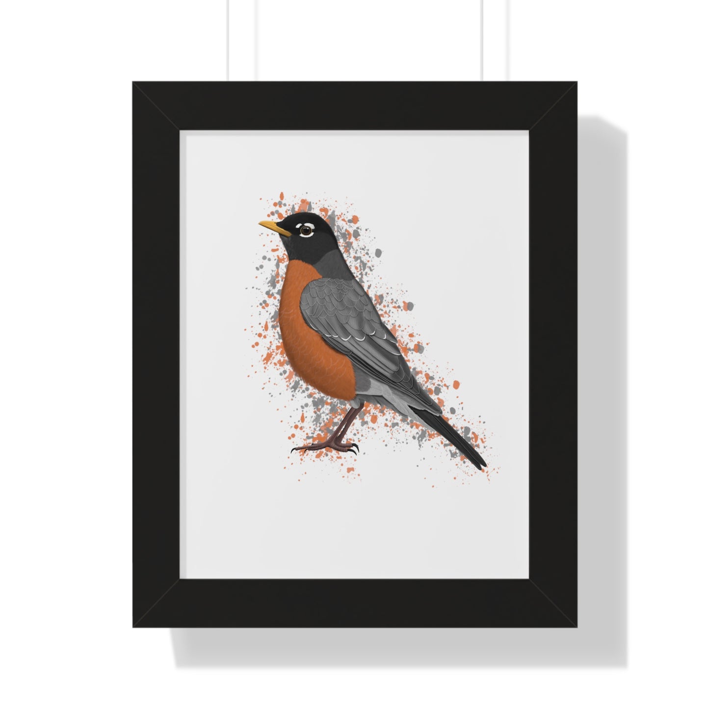Robin Framed Poster – Home & Living