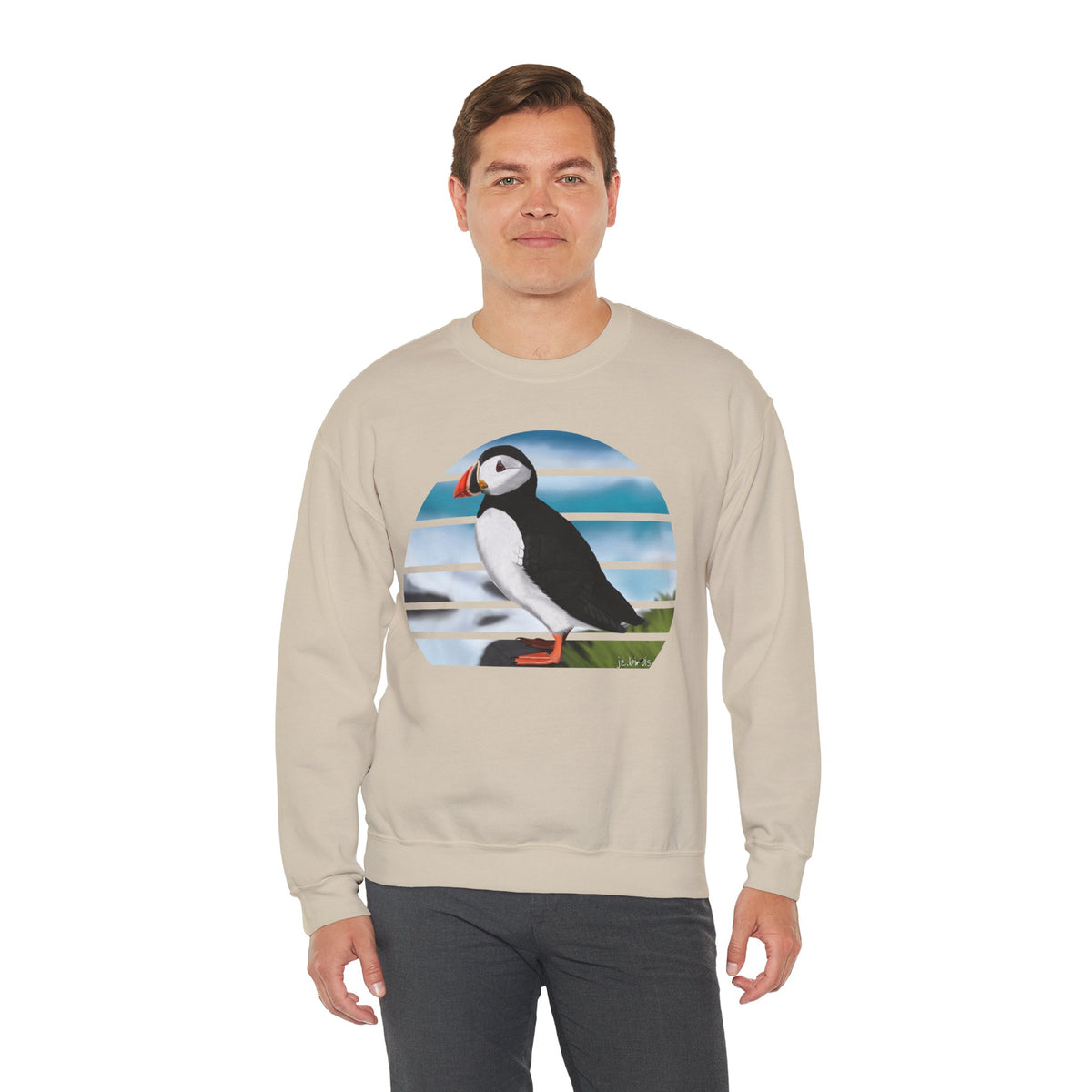 Puffin Birdlover Ornithologist Bird Sweatshirt