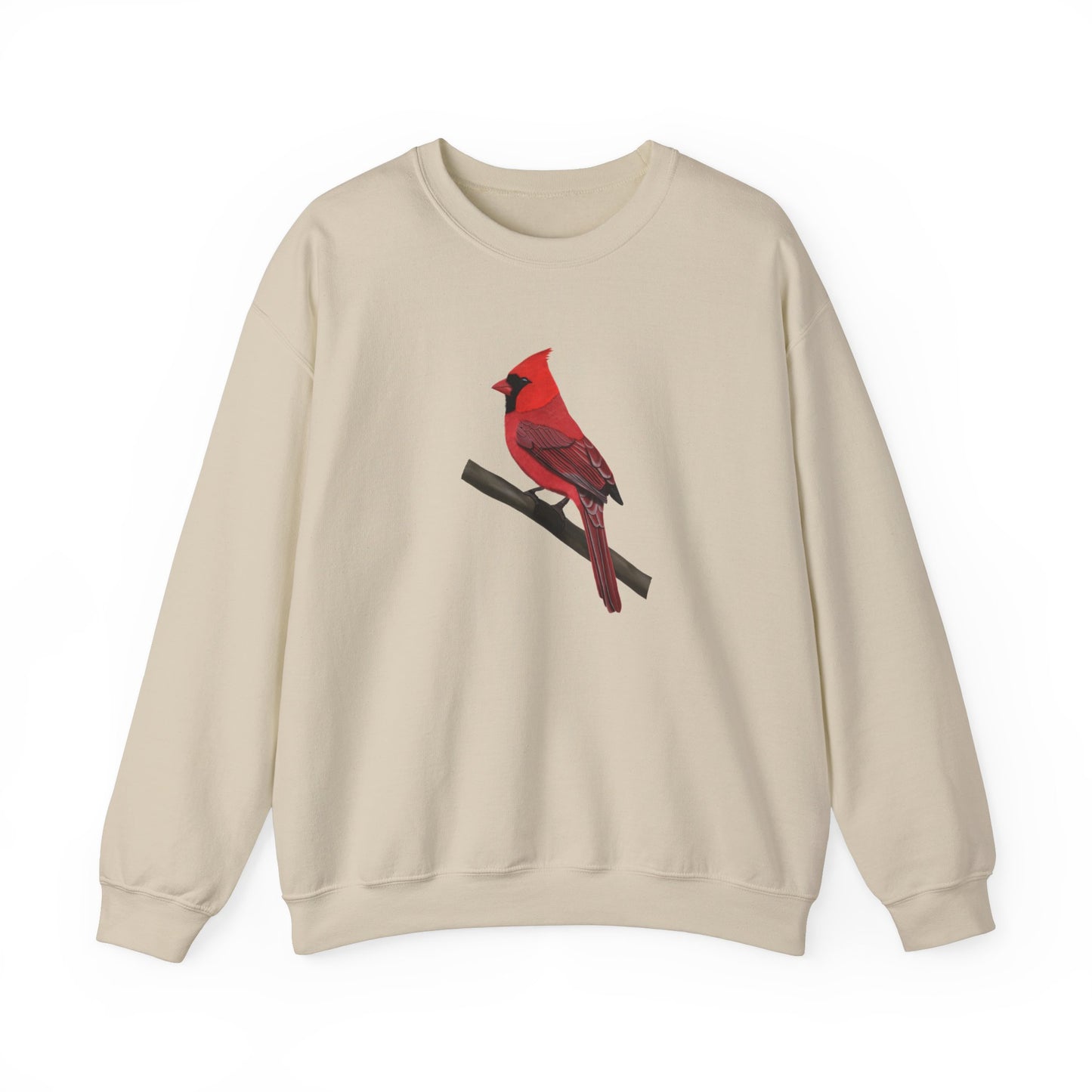 Cardinal Bird Watcher Biologist Crewneck Sweatshirt