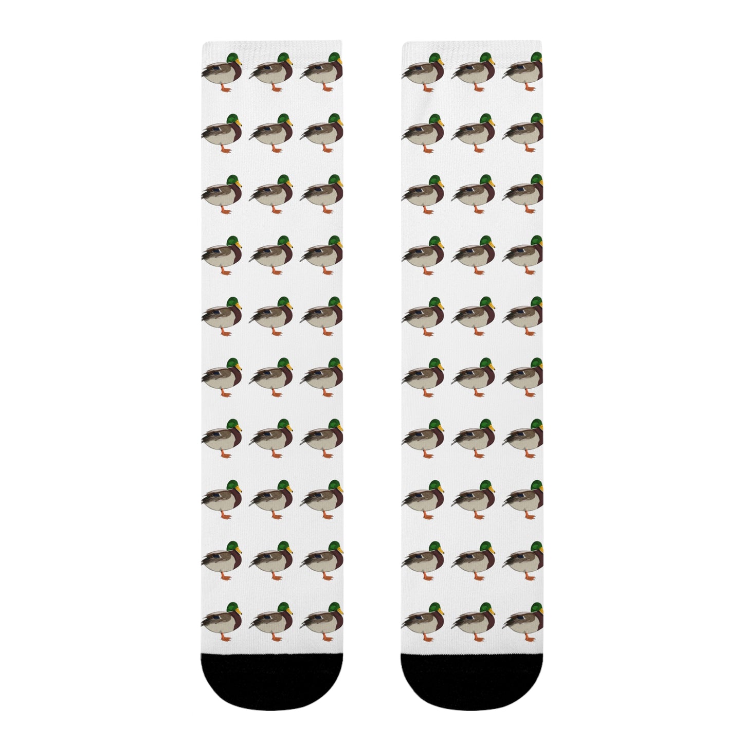 Ente Vogel Socken für Vogelfreunde & Vogelbeobachter Weiß