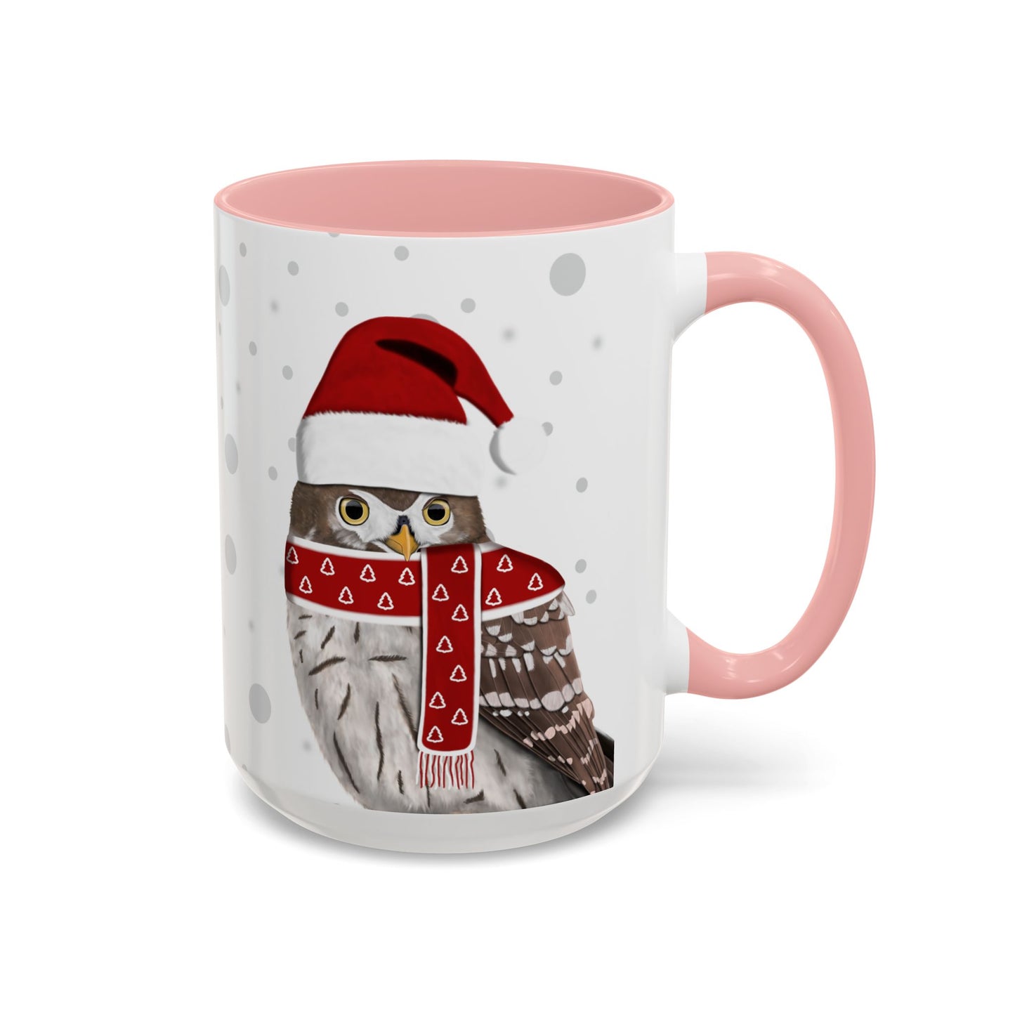 Owl Mug in Red