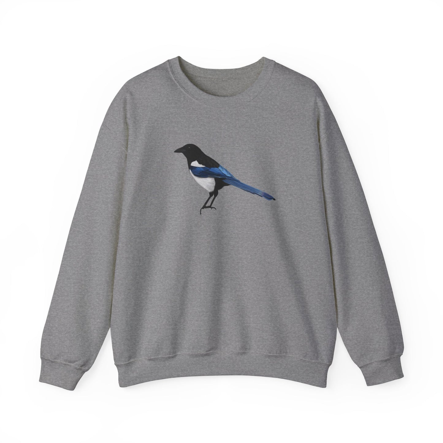 Magpie Bird Watcher Biologist Crewneck Sweatshirt