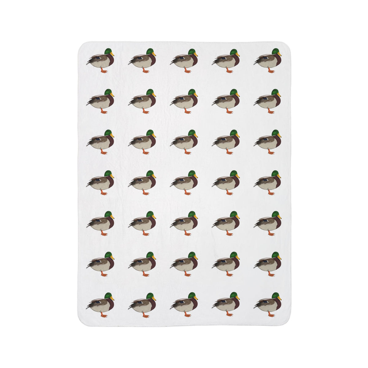 Mallard Blanket – bird Pattern