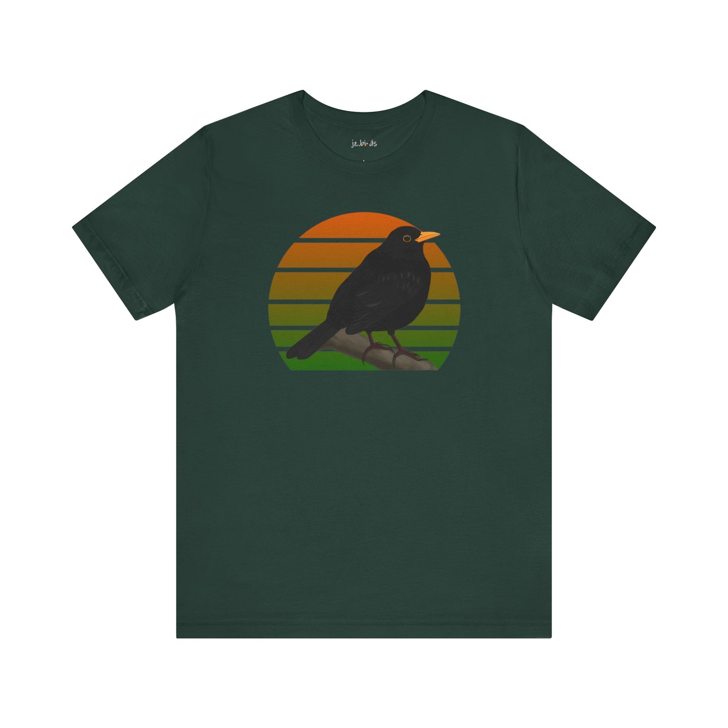 Blackbird Birdwatcher Bird T-Shirt