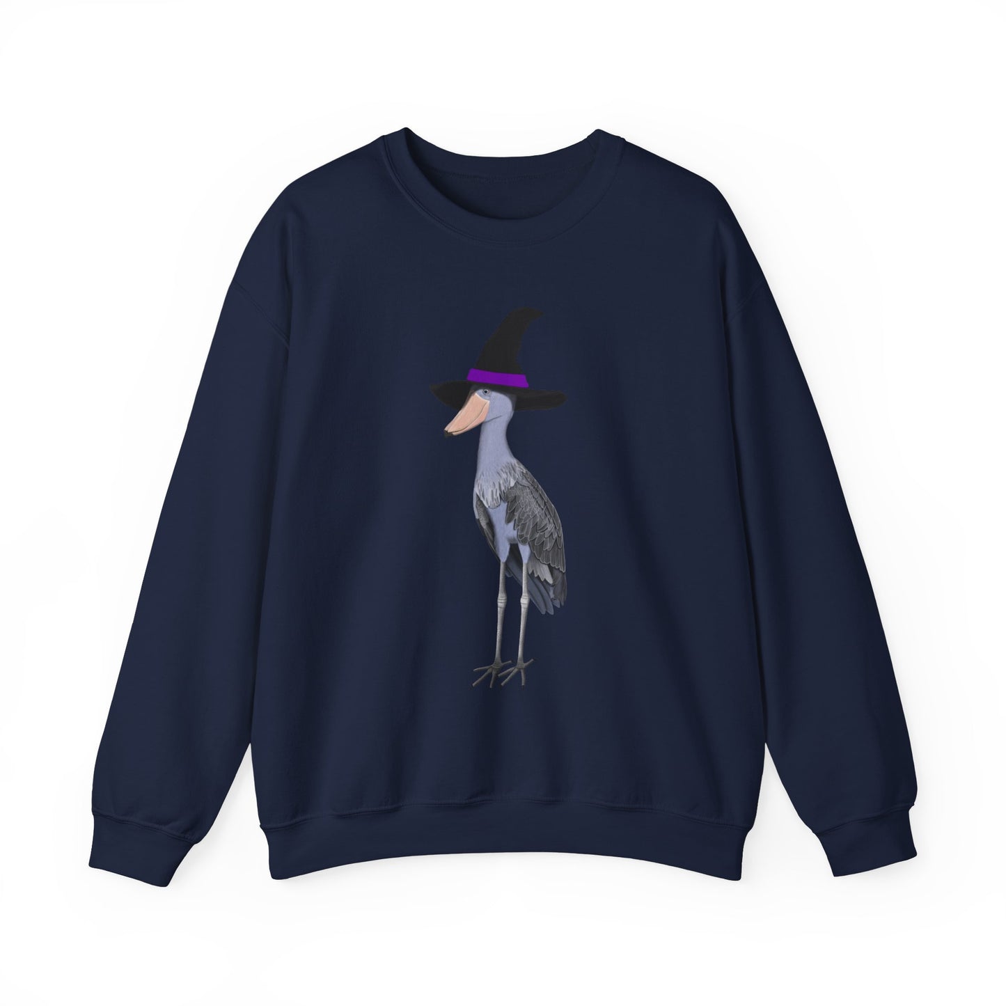 Shoebill Sweatshirt on Animal Lover Gift background
