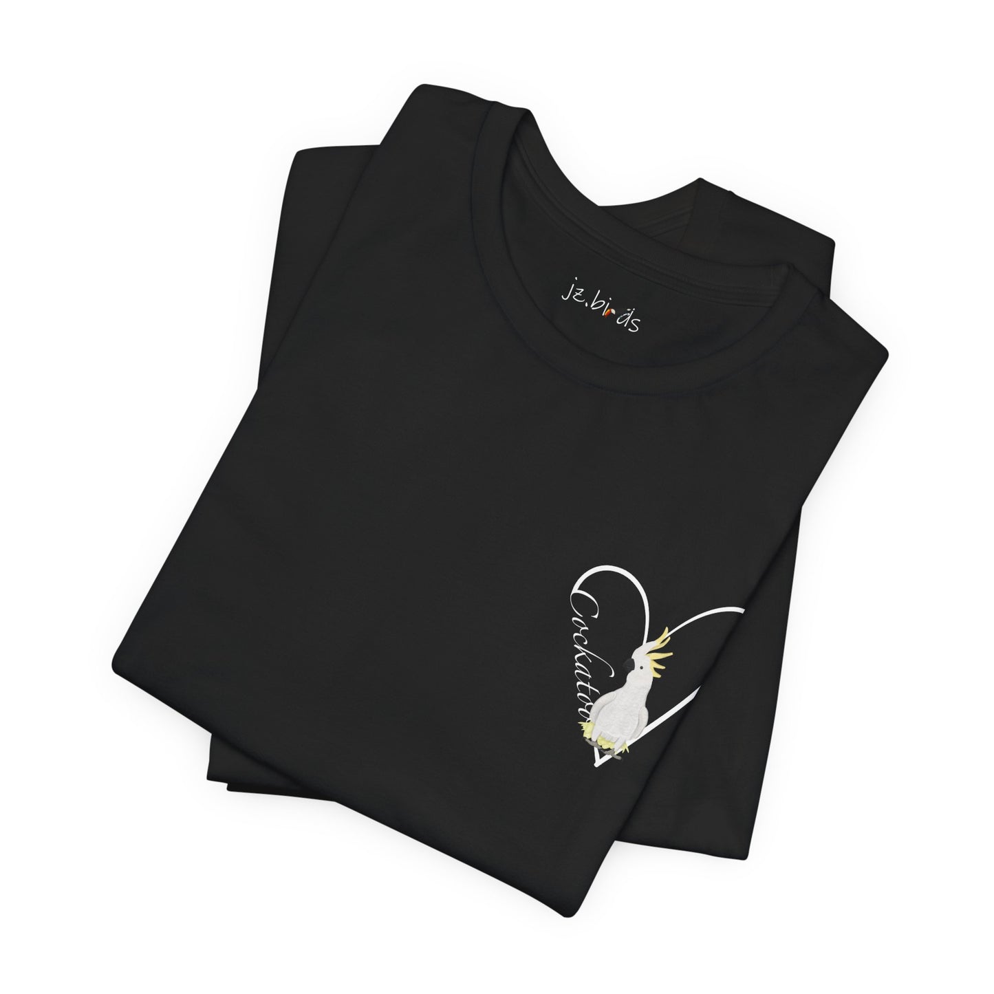 Cockatoo Heart Birdwatcher Bird T-Shirt