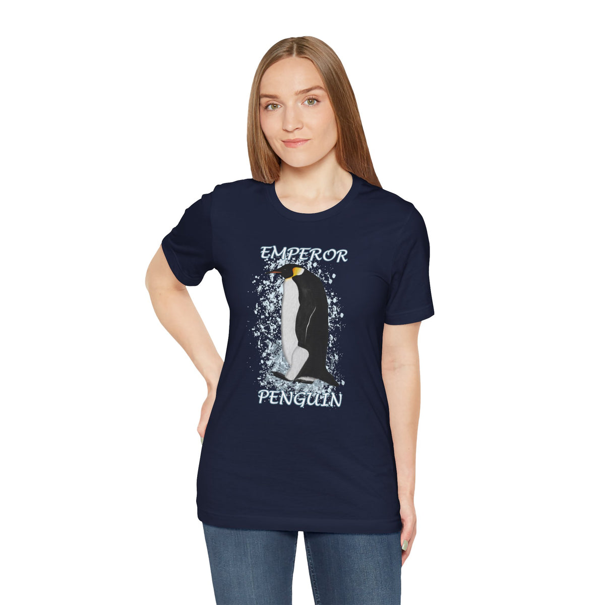 皇帝ペンギンのバードウォッチングとバードウォッチングのTシャツ
