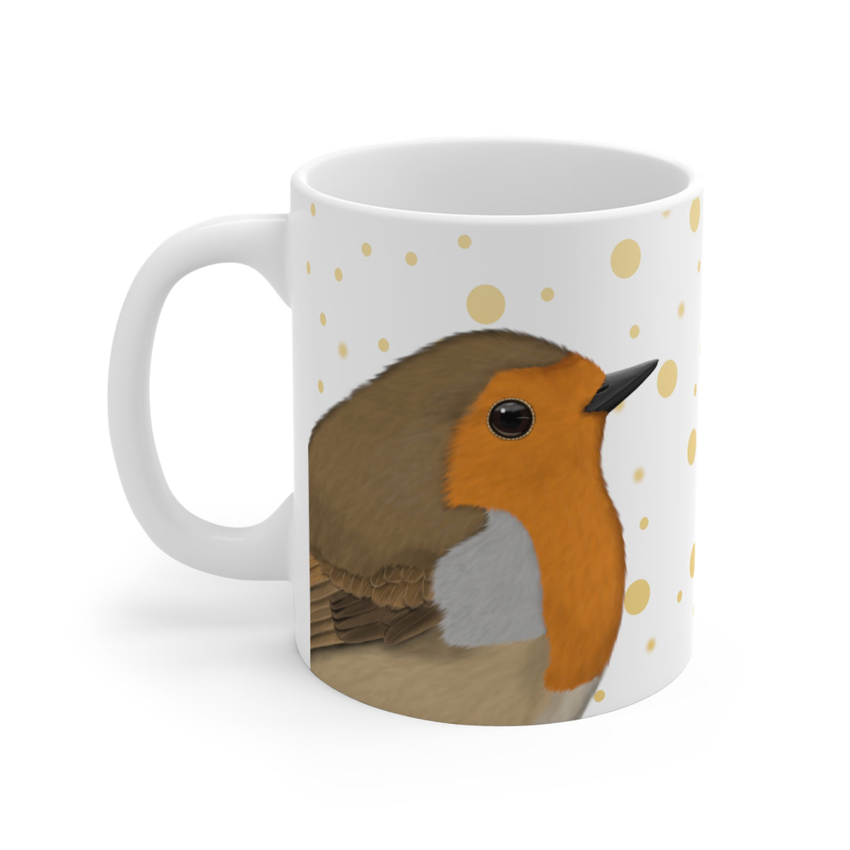 Rotkehlchen Tasse – 11 oz und 11oz Stil