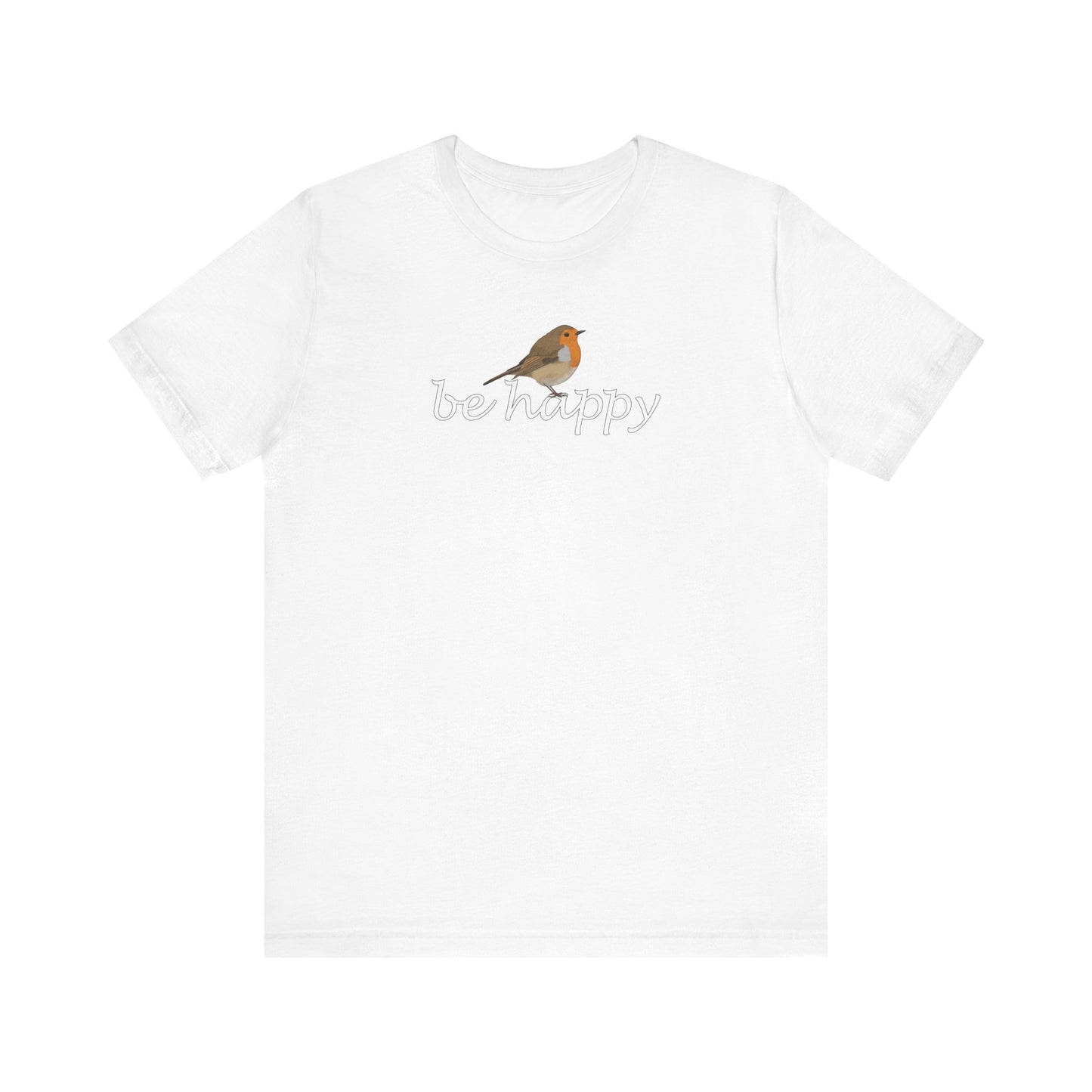 Rotkehlchen T-Shirt – bird graphic tee, watching gear