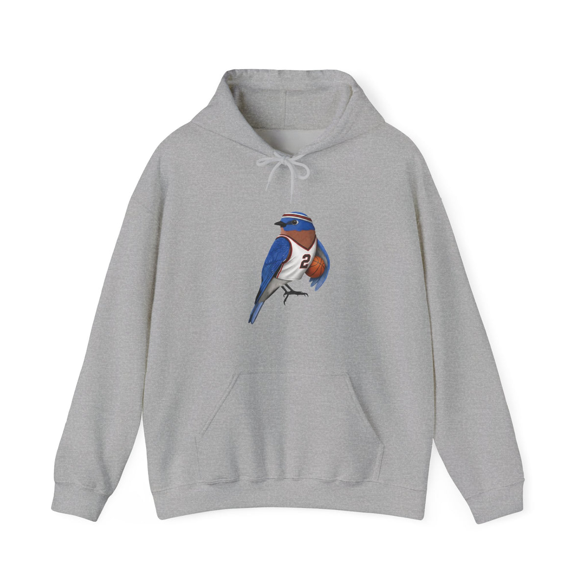 Bluebird Hoodie – basketball and bird style