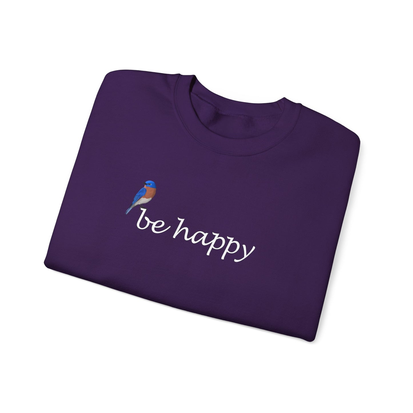 Bluebird Be Happy Bird Birding & Birdwatching Sweatshirt
