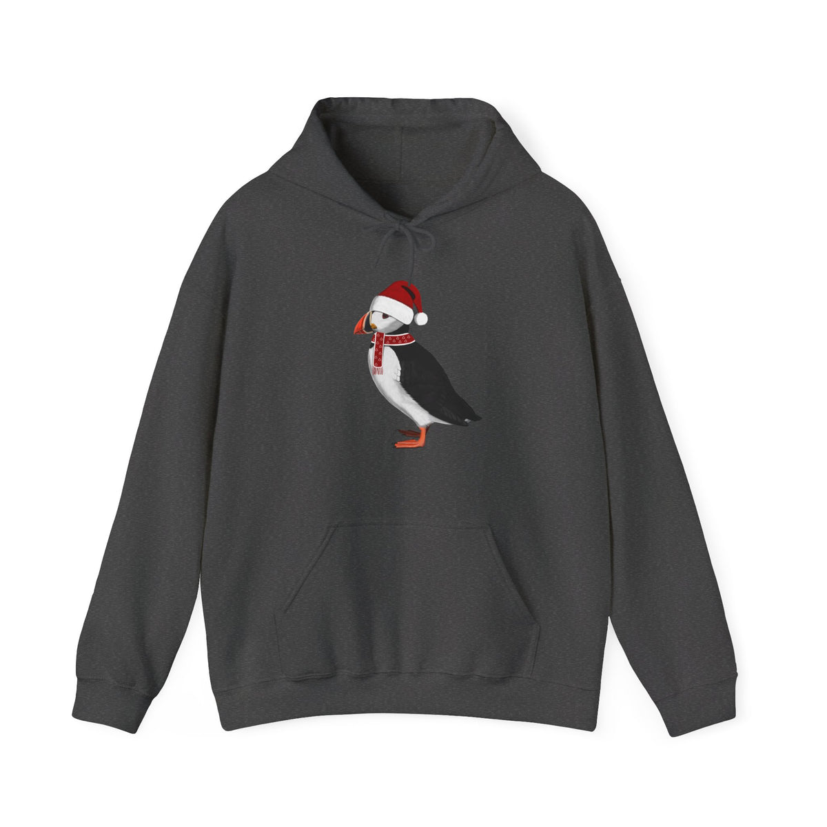 Puffin Hoodie – christmas, DTG