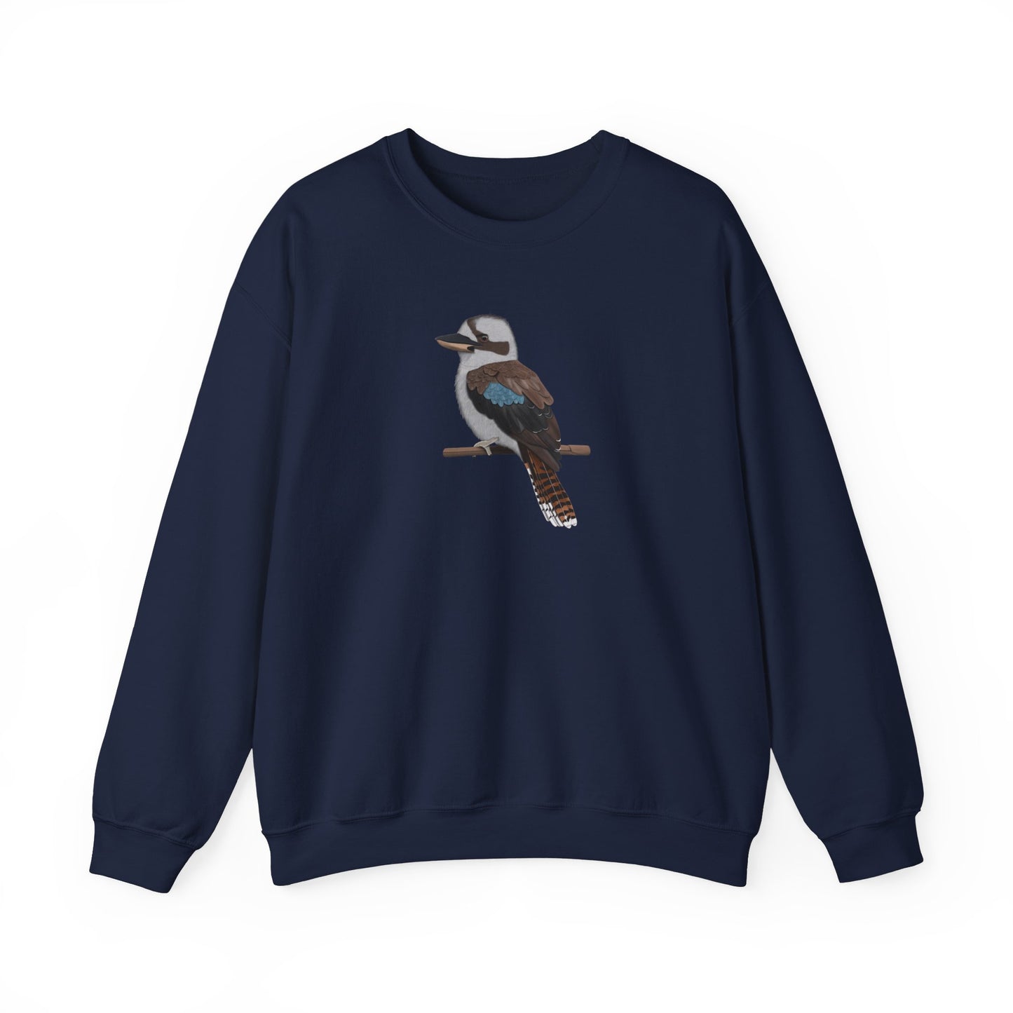 Kookaburra Bird Watcher Biologist Crewneck Sweatshirt – Crew neck and DTG style