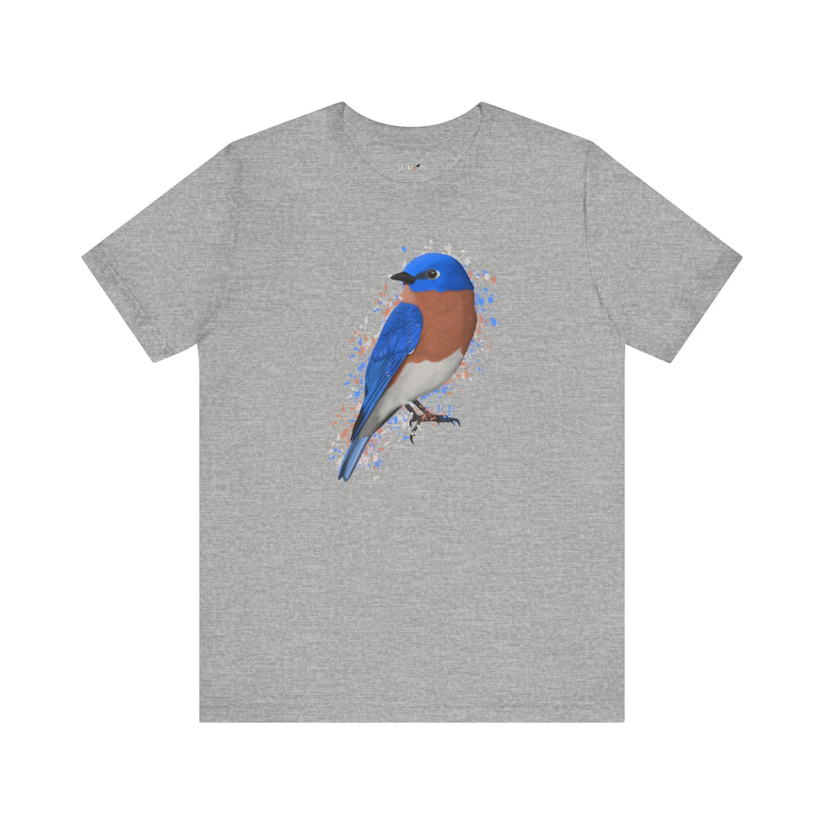 Eastern Bluebird T-Shirt – Cotton, Crew neck