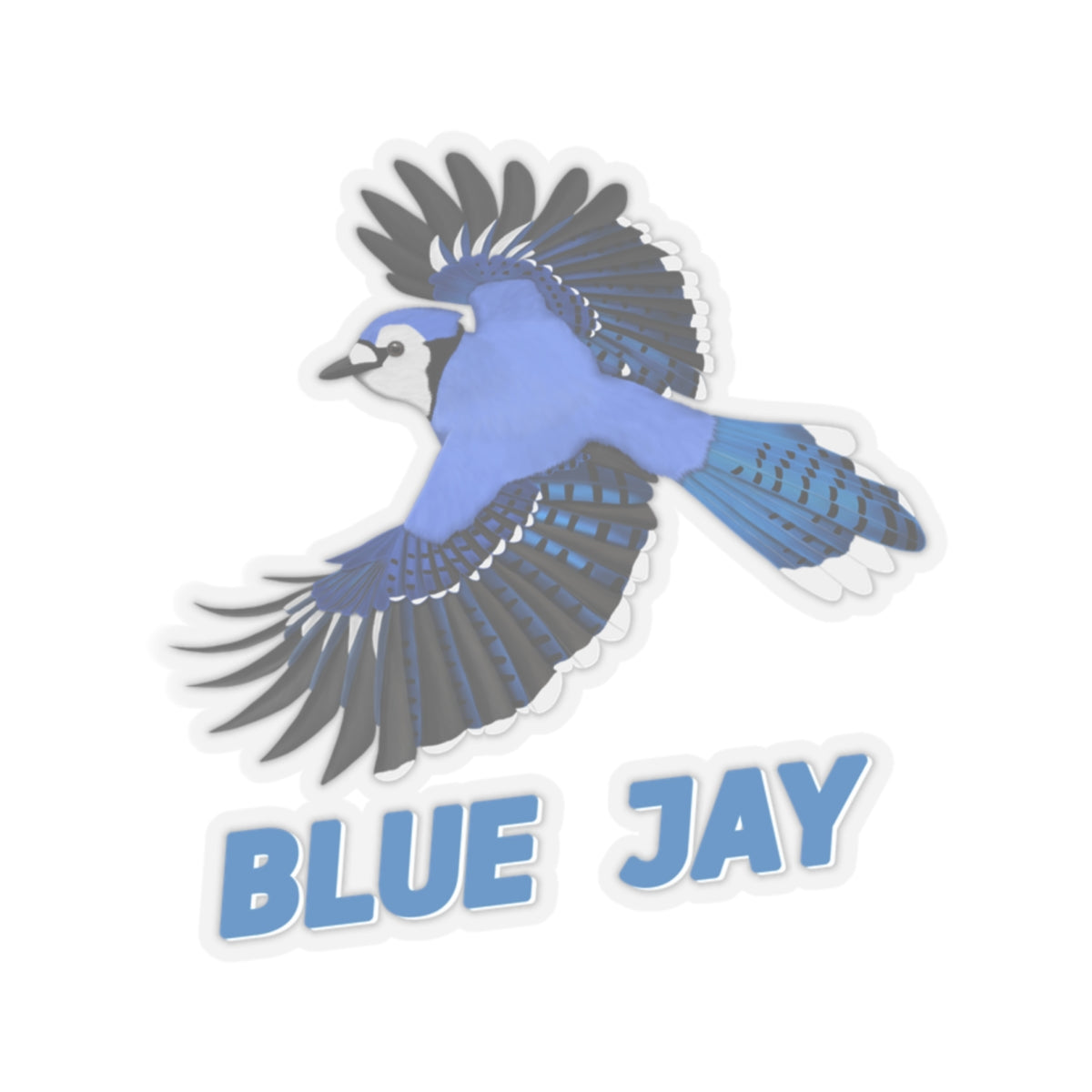 Blue Jay Sticker Bird Lover & Bird Watcher