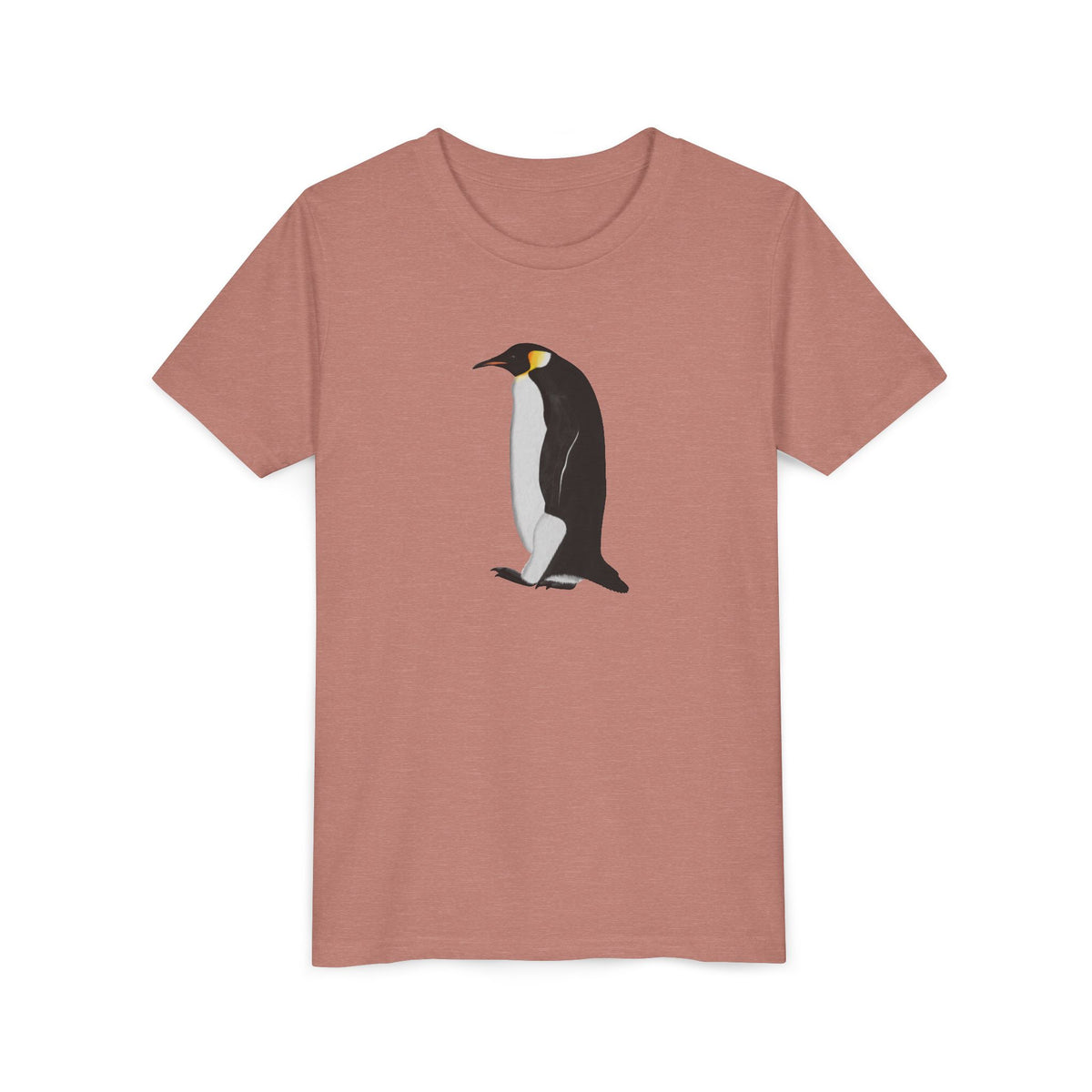 Emperor Penguin Birding & Birdwatching Bird Youth T-Shirt Kids T-Shirts – Bright Clothing and Colorful Design style