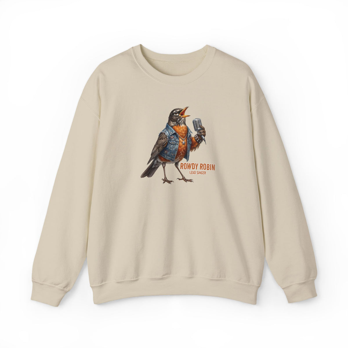 Robin Sweatshirt on Animal Lover Gift background