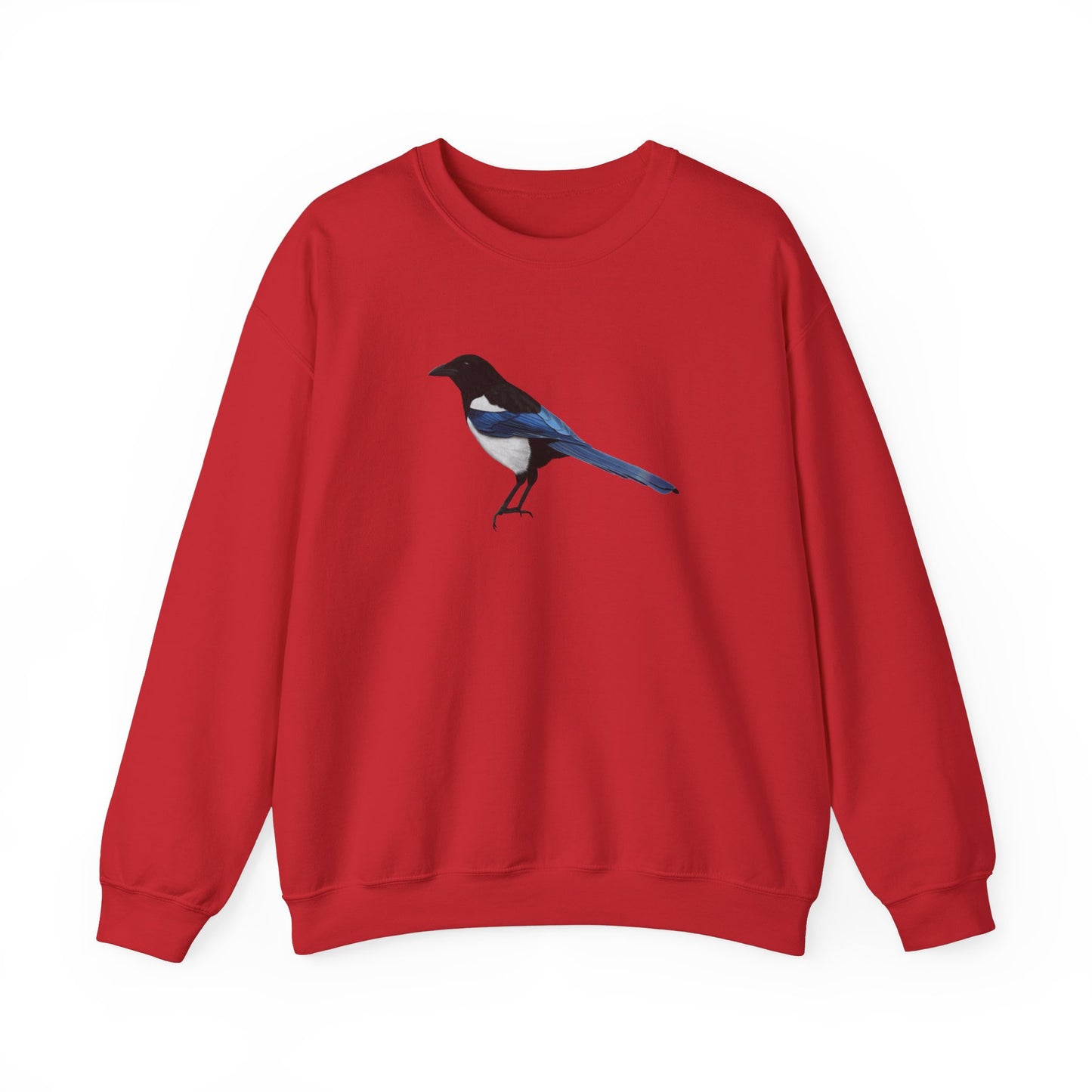Magpie Bird Watcher Biologist Crewneck Sweatshirt
