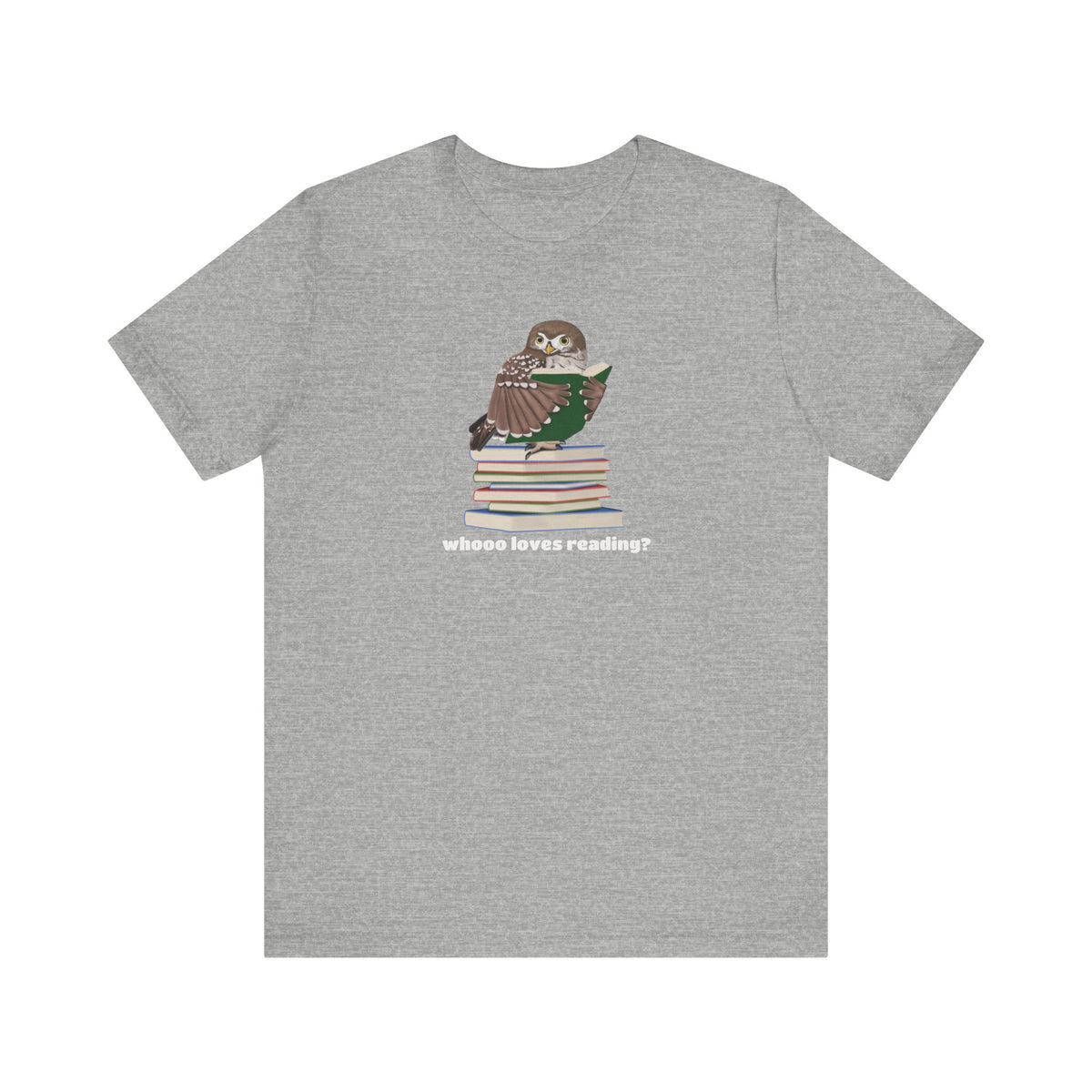 Whooo Loves Reading Owl Teacher Shirt – Cute Librarian & Book Lover Tee