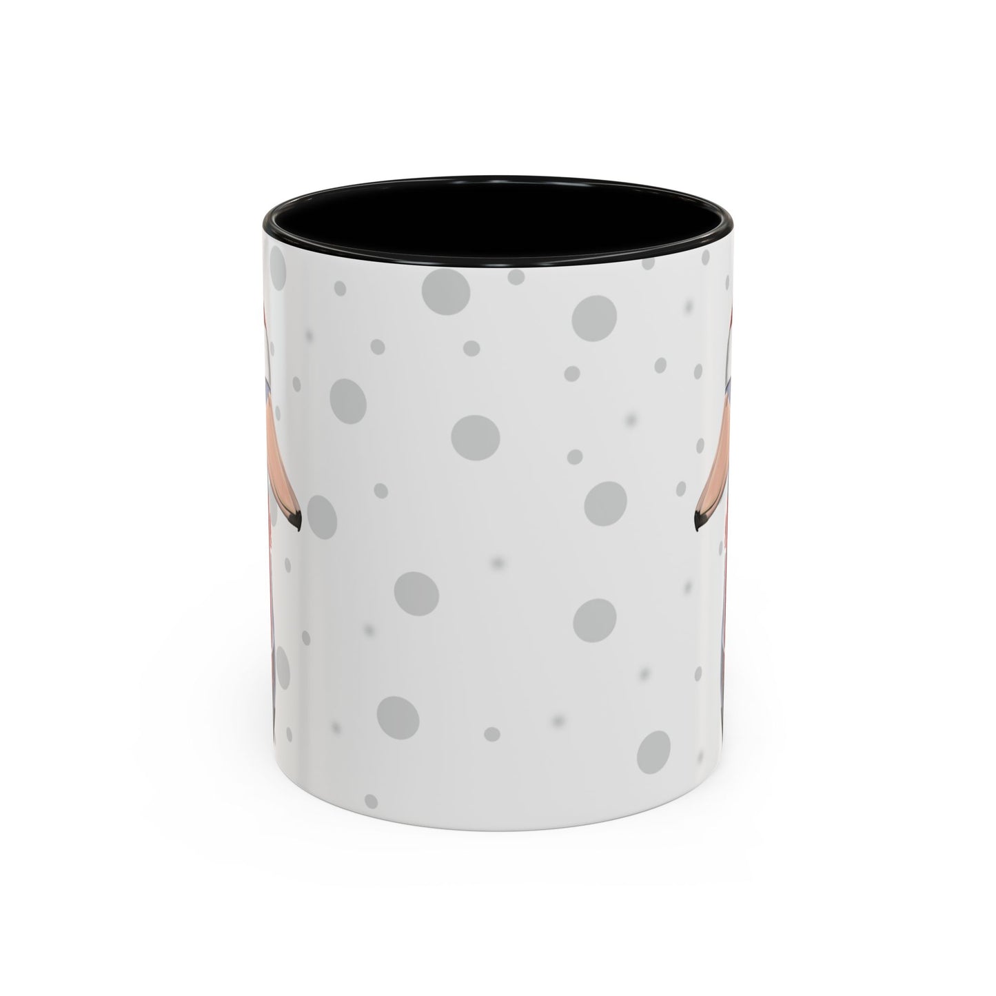 ハシビロコウのクリスマスバードコーヒーマグ