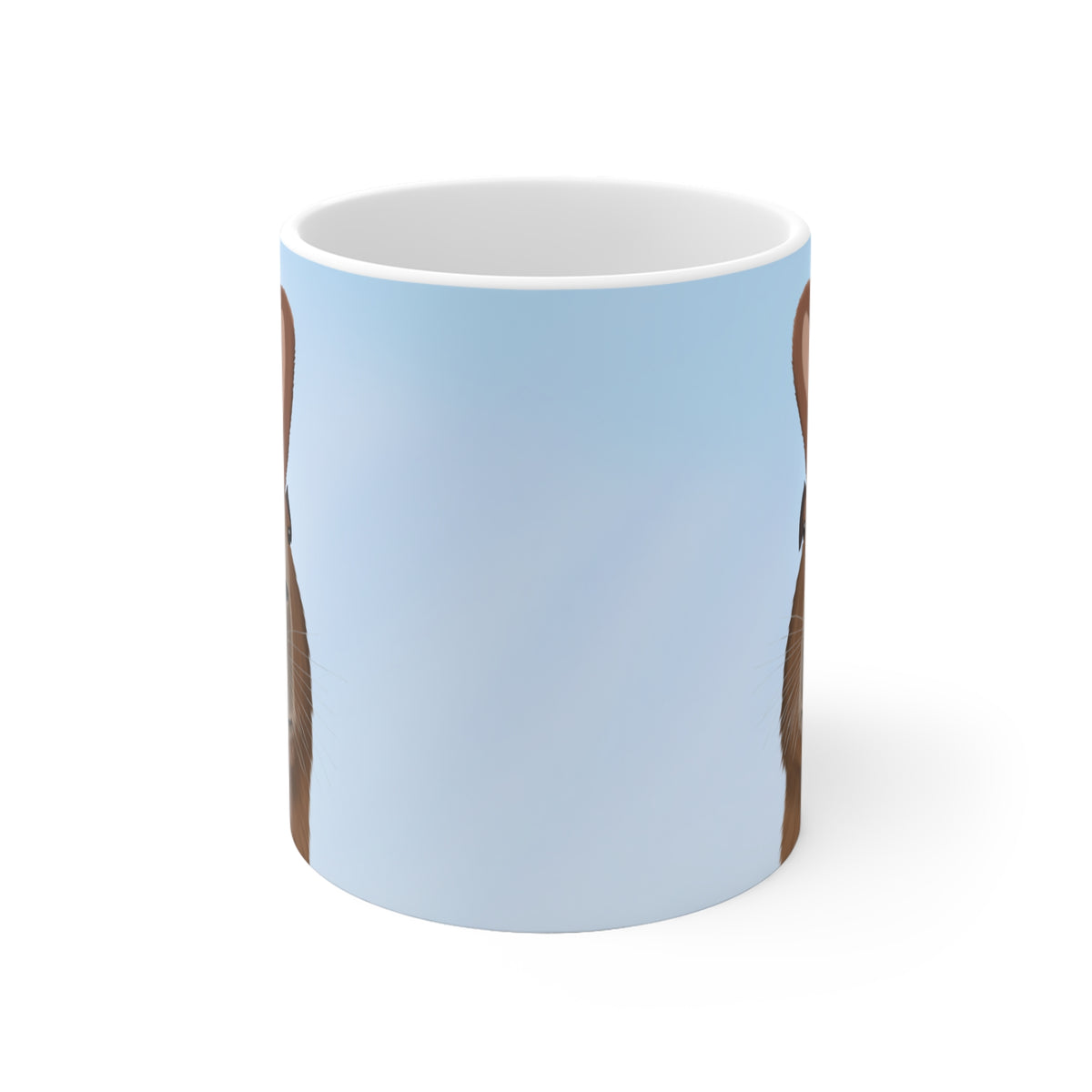 Capybara als Kaninchen Tasse – 11 oz, 11oz