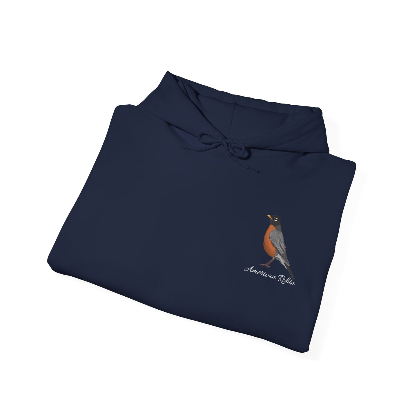American Robin Birding Birdwatching Bird Hoodie