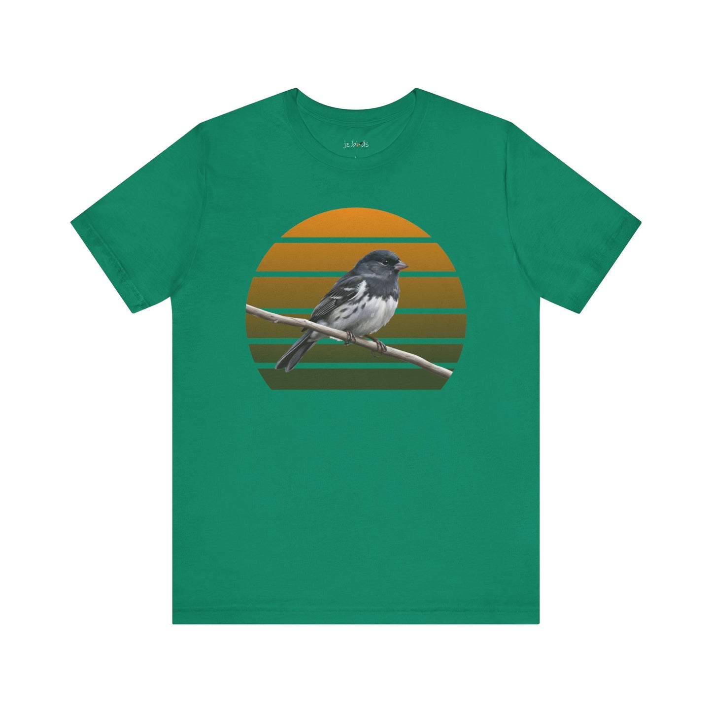 Dark-Eyed Junco T-Shirt | Unisex Retail Fit Bird Lover Tee | Wildlife Birder Gift