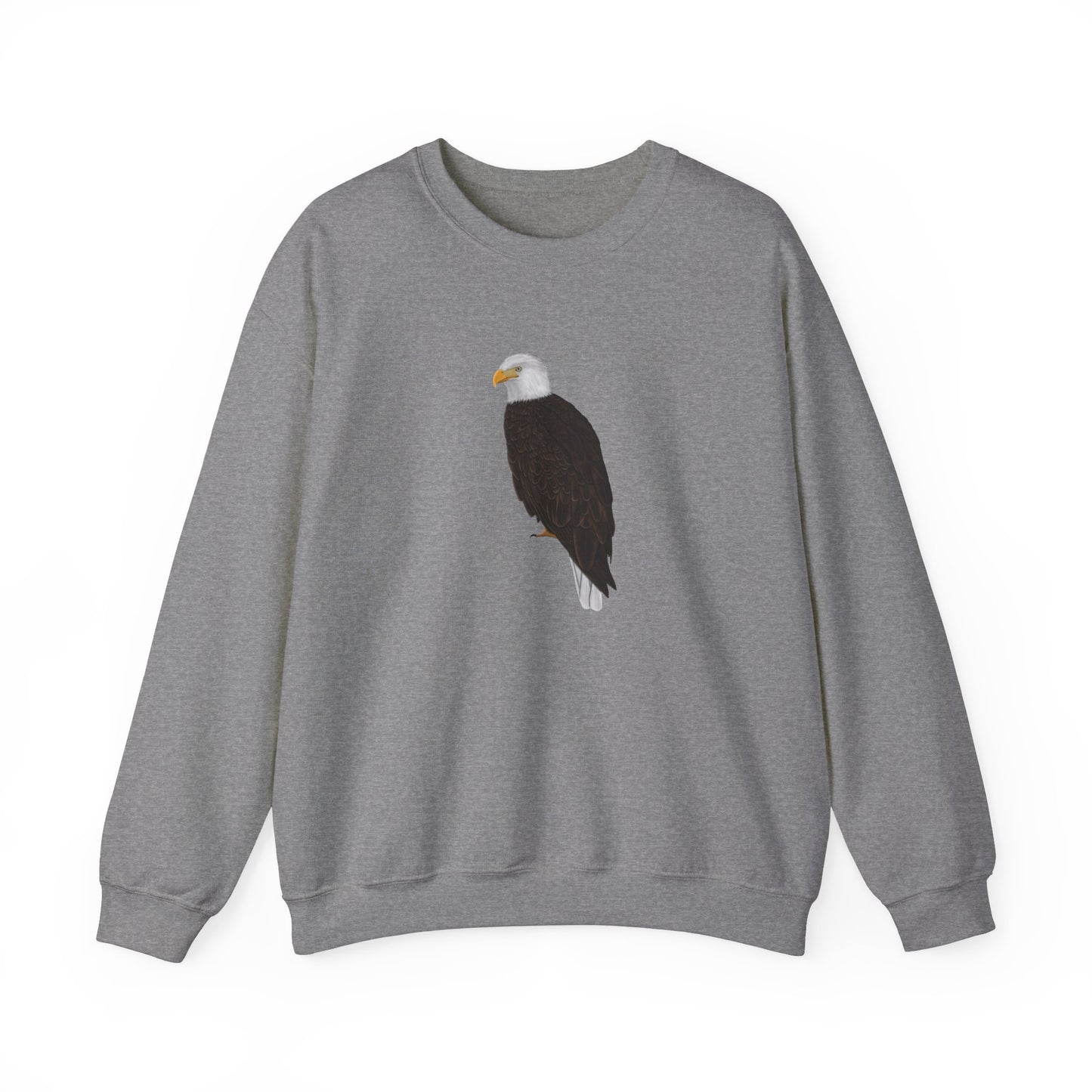 Bald Eagle Bird Watcher Biologist Crewneck Sweatshirt
