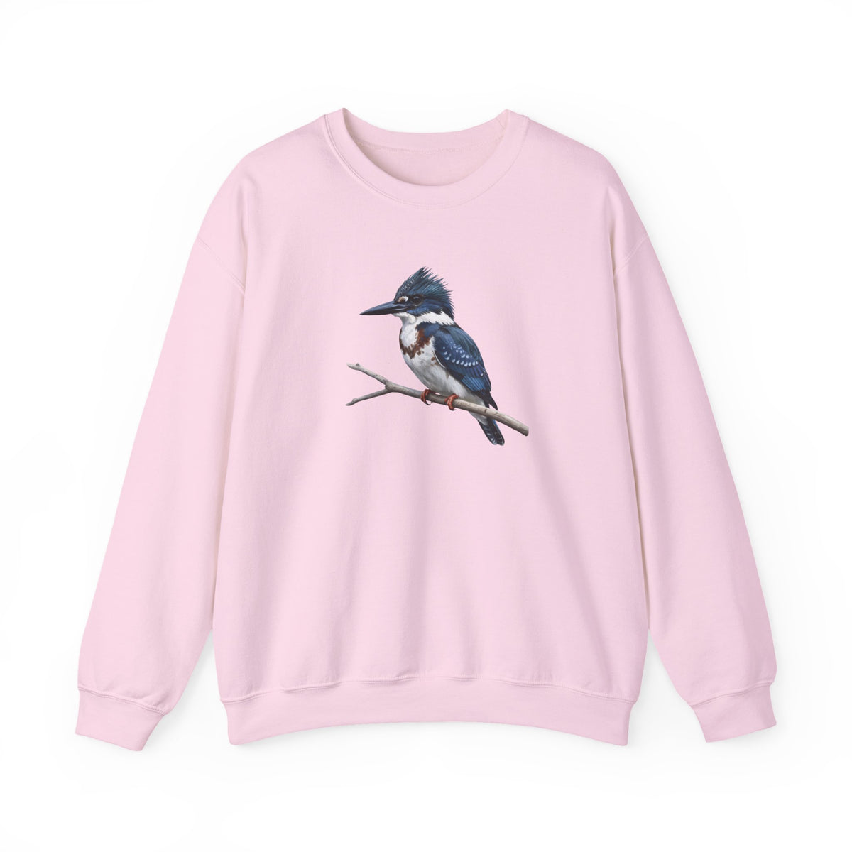 Belted Kingfisher Sweatshirt – Animal Lover Gift and Avian Enthusiast style