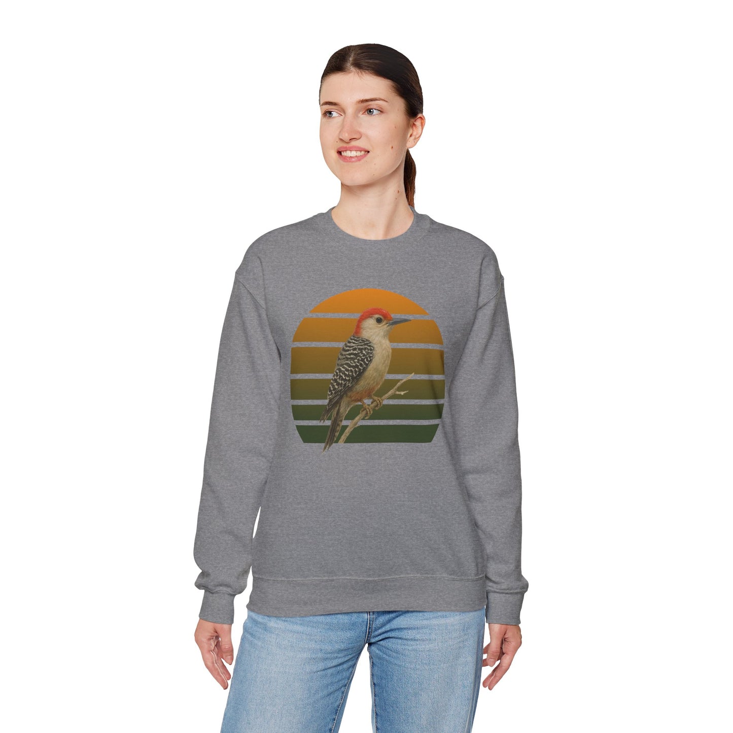 Red Bellied Woodpecker Bird Lover & Bird Watching Bird Sweatshirt