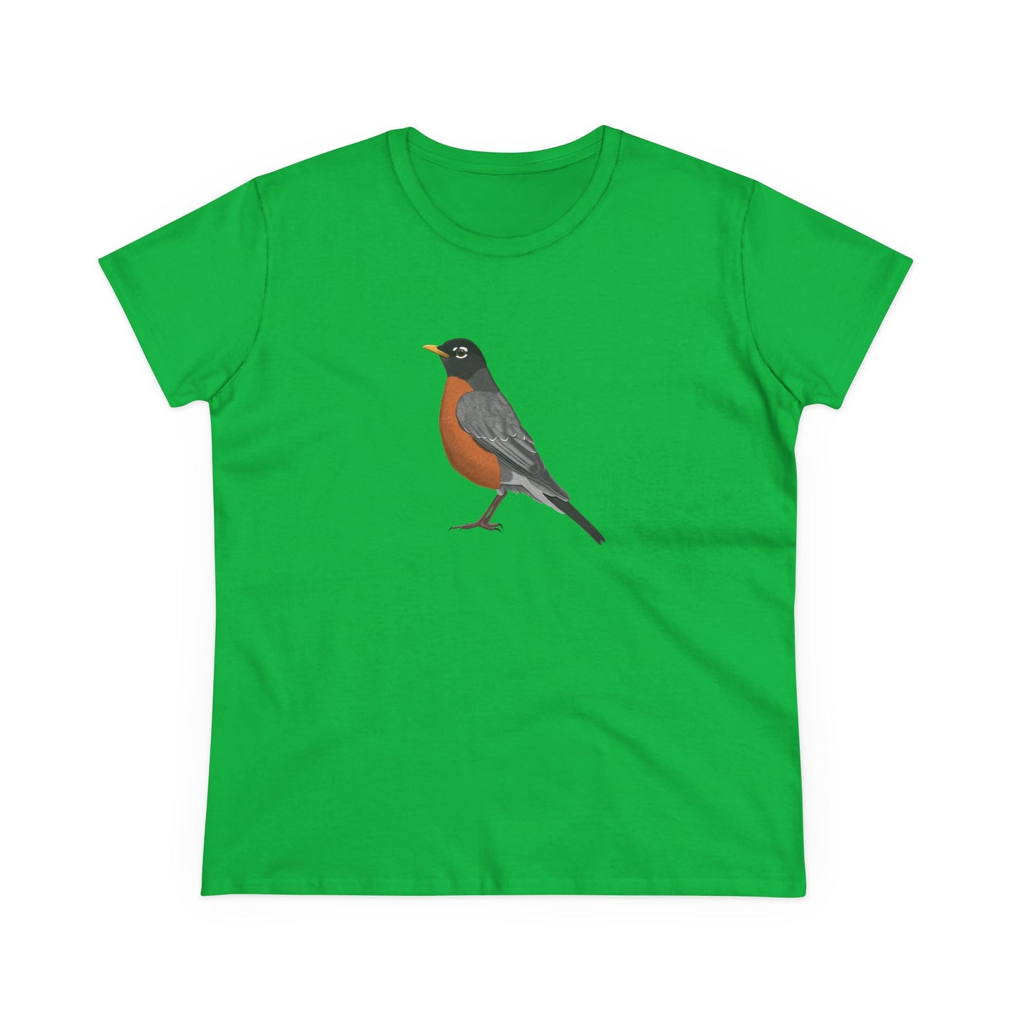 American Robin Bird Design for Birdwatchers and Bird Lovers Women's T-Shirt