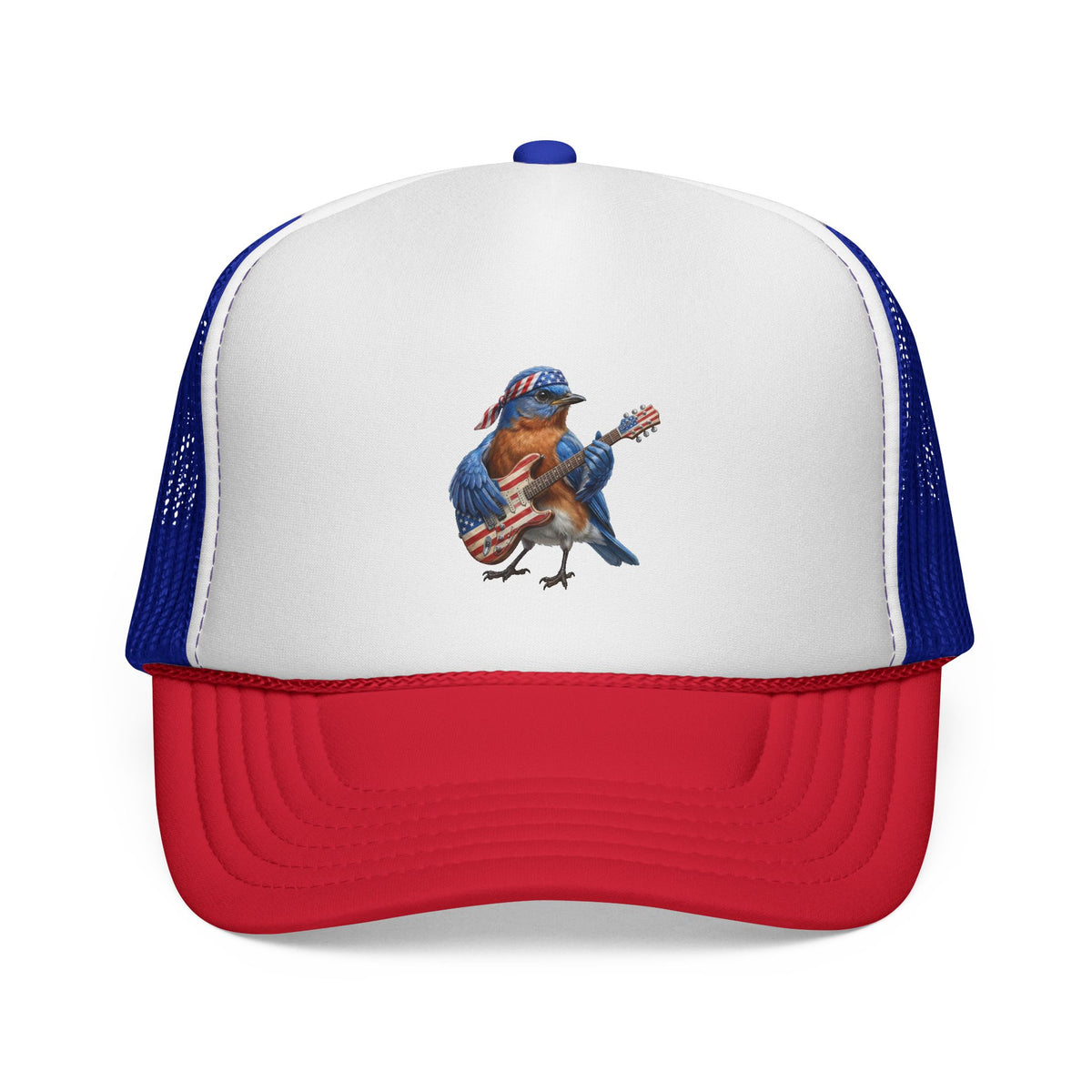 The Bassbird "Deep Groove" Trucker Cap – Bassist Edition - Backyard Birds Hats – animal