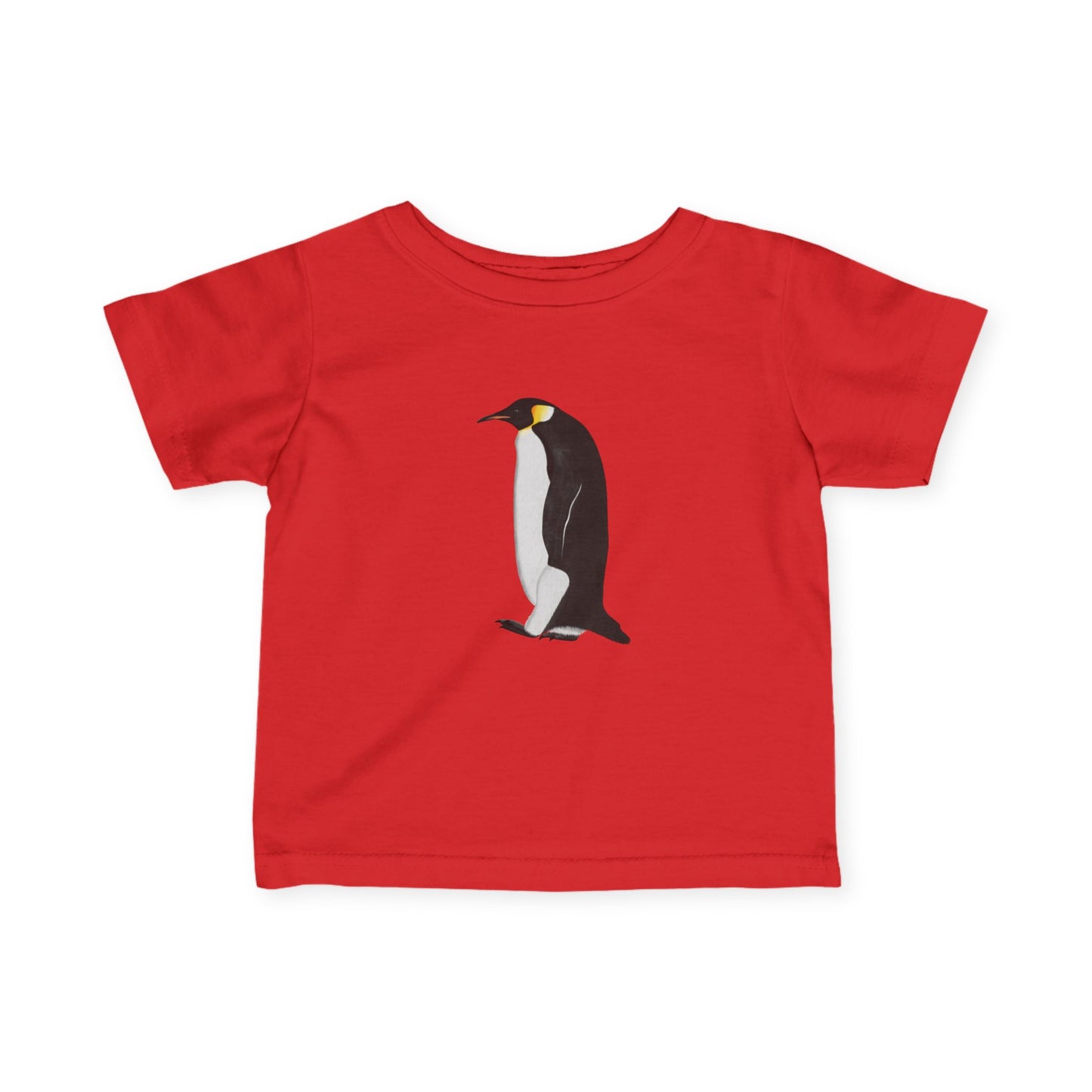 Süßes Pinguin Vogel Tiermotiv T-Shirt für Babys und Kleinkinder