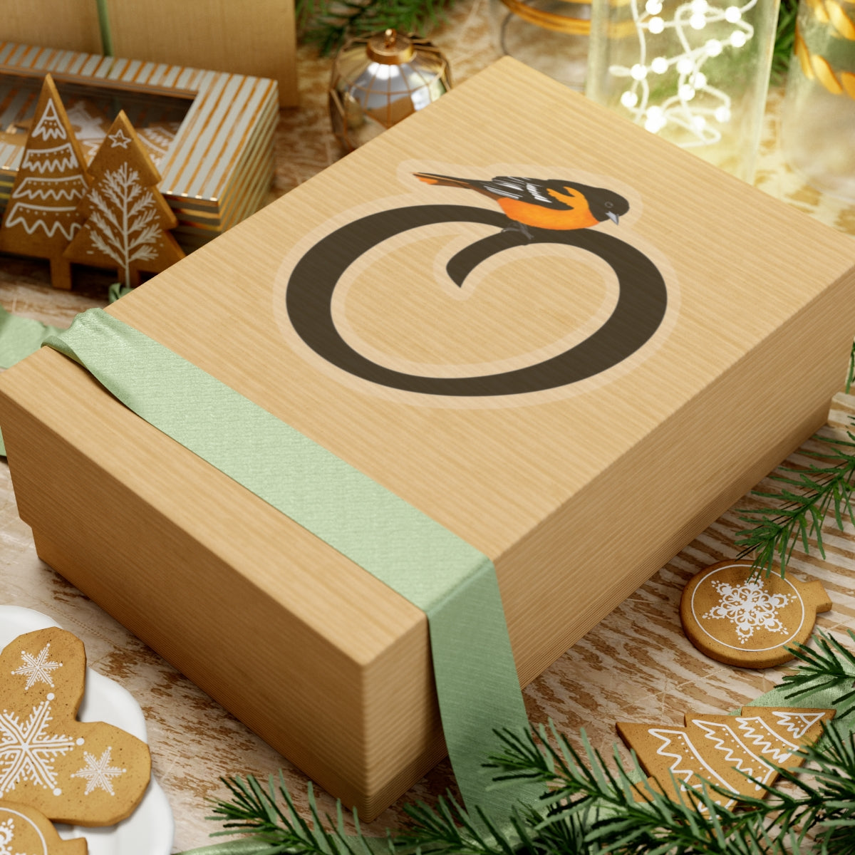 Oriole Letter O Bird Kiss-Cut Sticker – Home & Living, Paper products