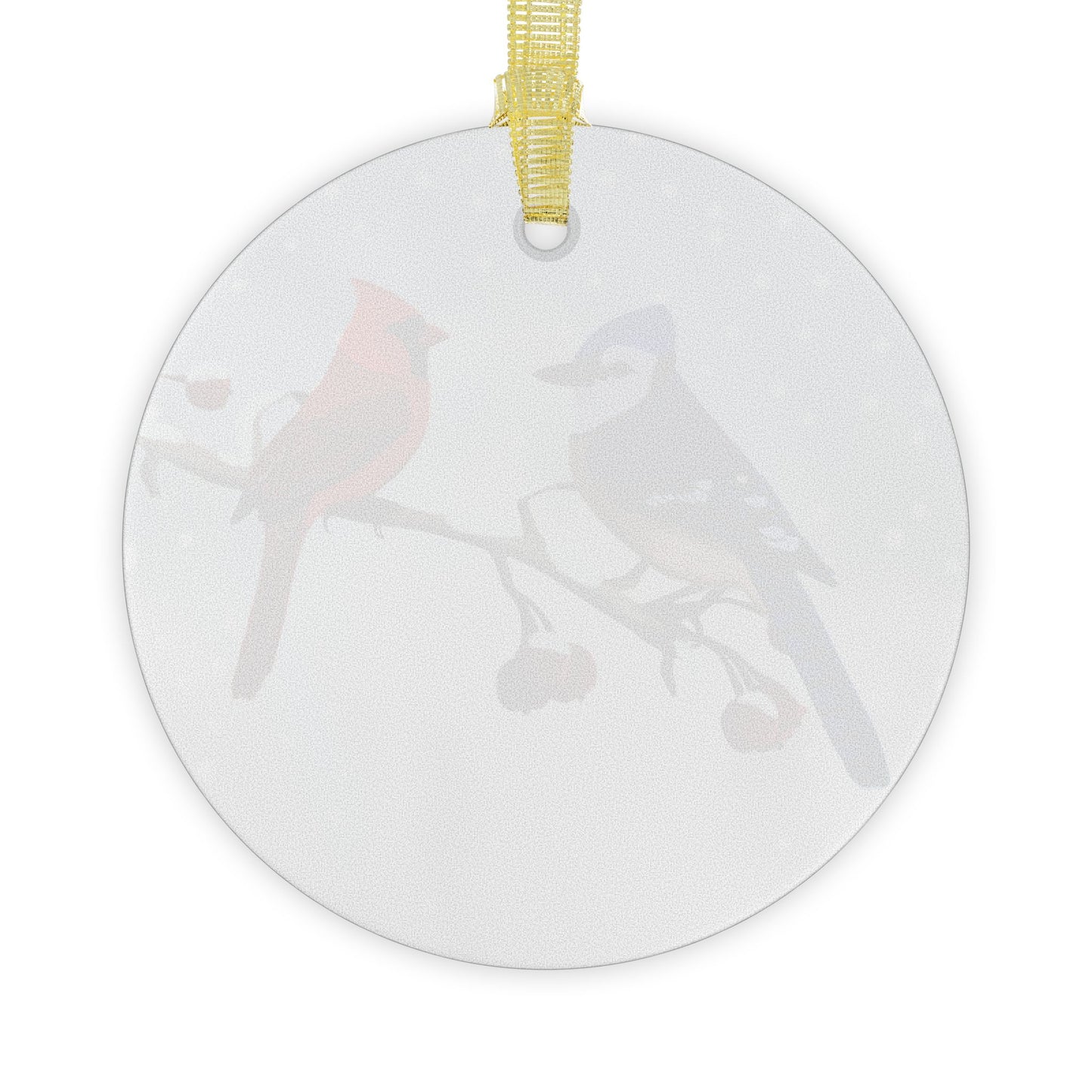 Blue Jay and Cardinal Ornaments – bird ornament, Christmas