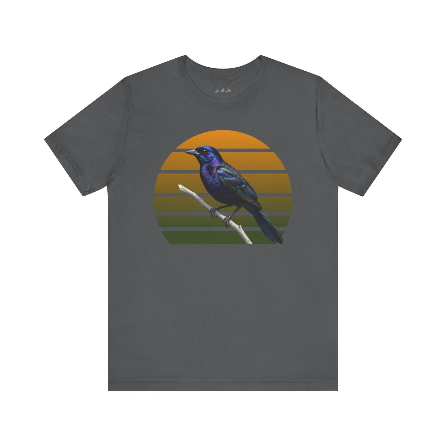 Grackle T-Shirt | Unisex Retail Fit Bird Lover Tee | Wildlife Birder Gift