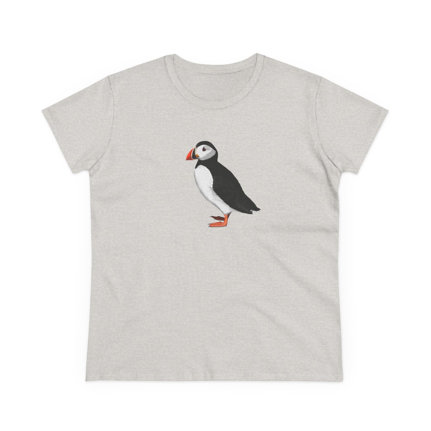 Puffin Bird Design for Birdwatchers and Bird Lovers Women's T-Shirt