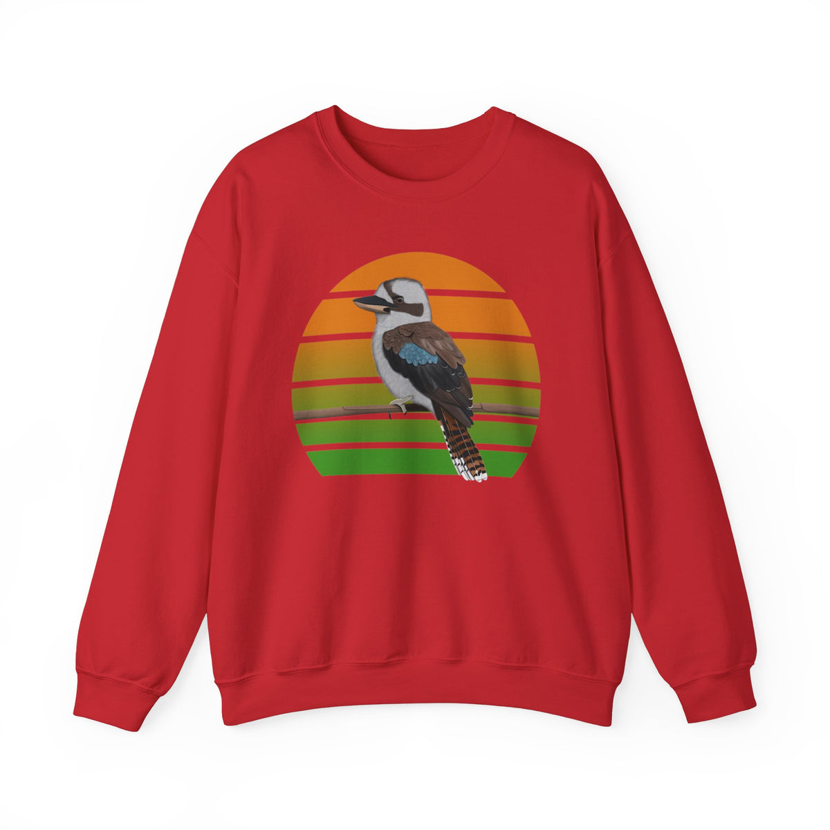 Kookaburra Birdlover Ornithologist Bird Sweatshirt – Crew neck,